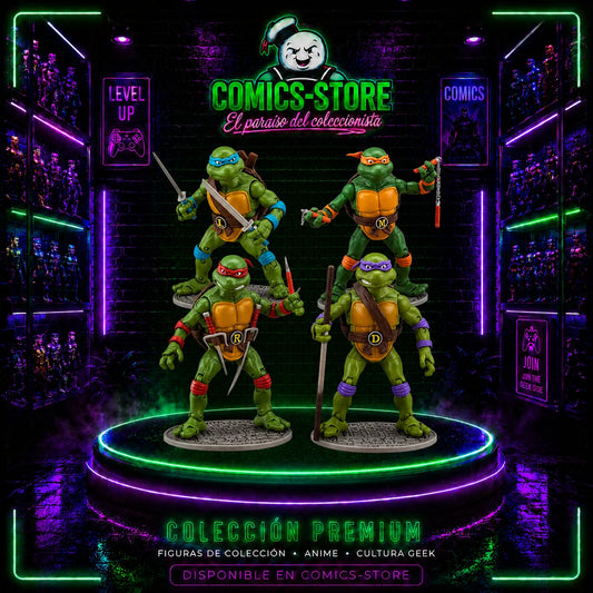 Figuras Tortugas Ninja 1984