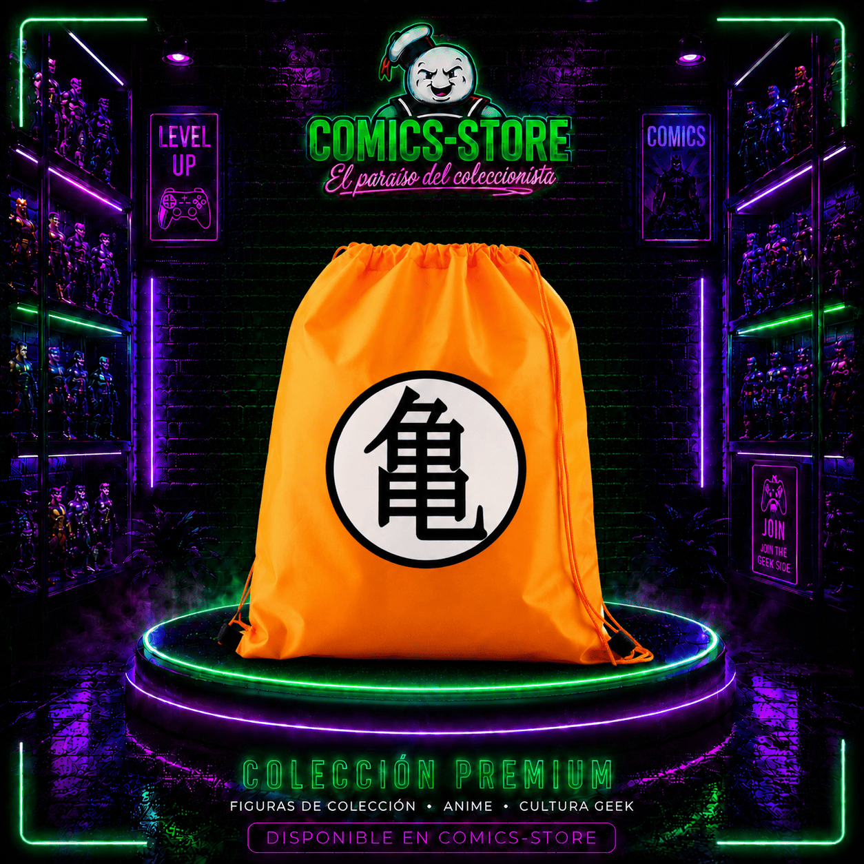 Tula Sport Dragon Ball Naranja - Comics Store Colombia