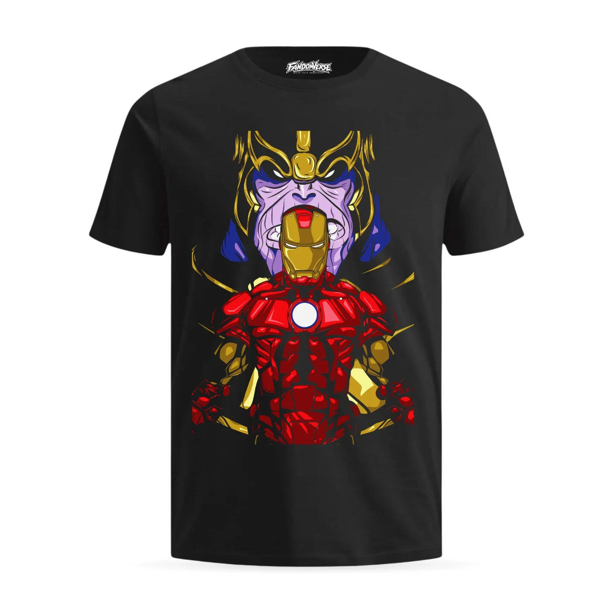 Camiseta Iron Man Vs Thanos
