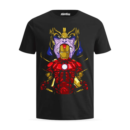 Camiseta Iron Man Vs Thanos