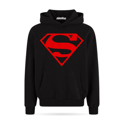 Hoodie Capota Superman Black
