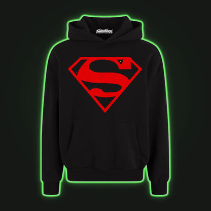 Hoodie Capota Superman Black