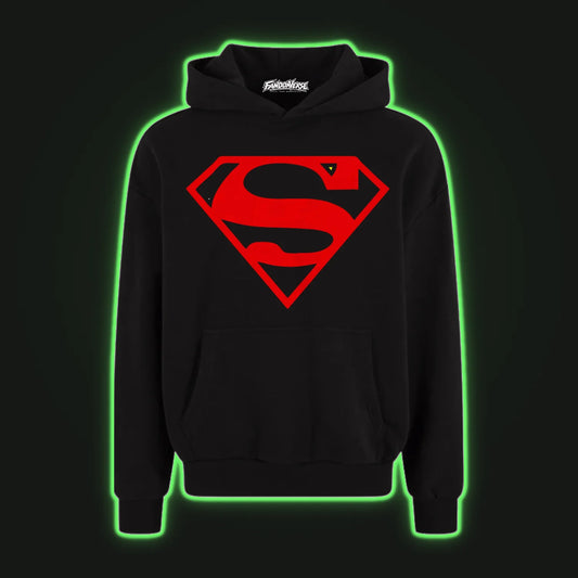 Hoodie Capota Superman Black