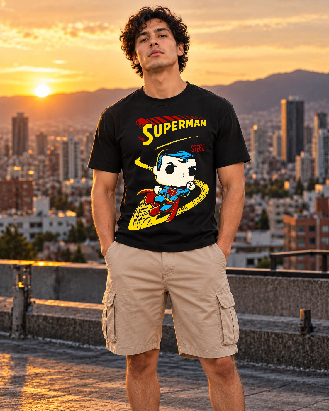 Camiseta Superman Pop
