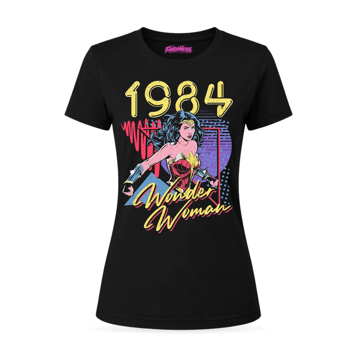 Camiseta Wonder Woman Retro 1984