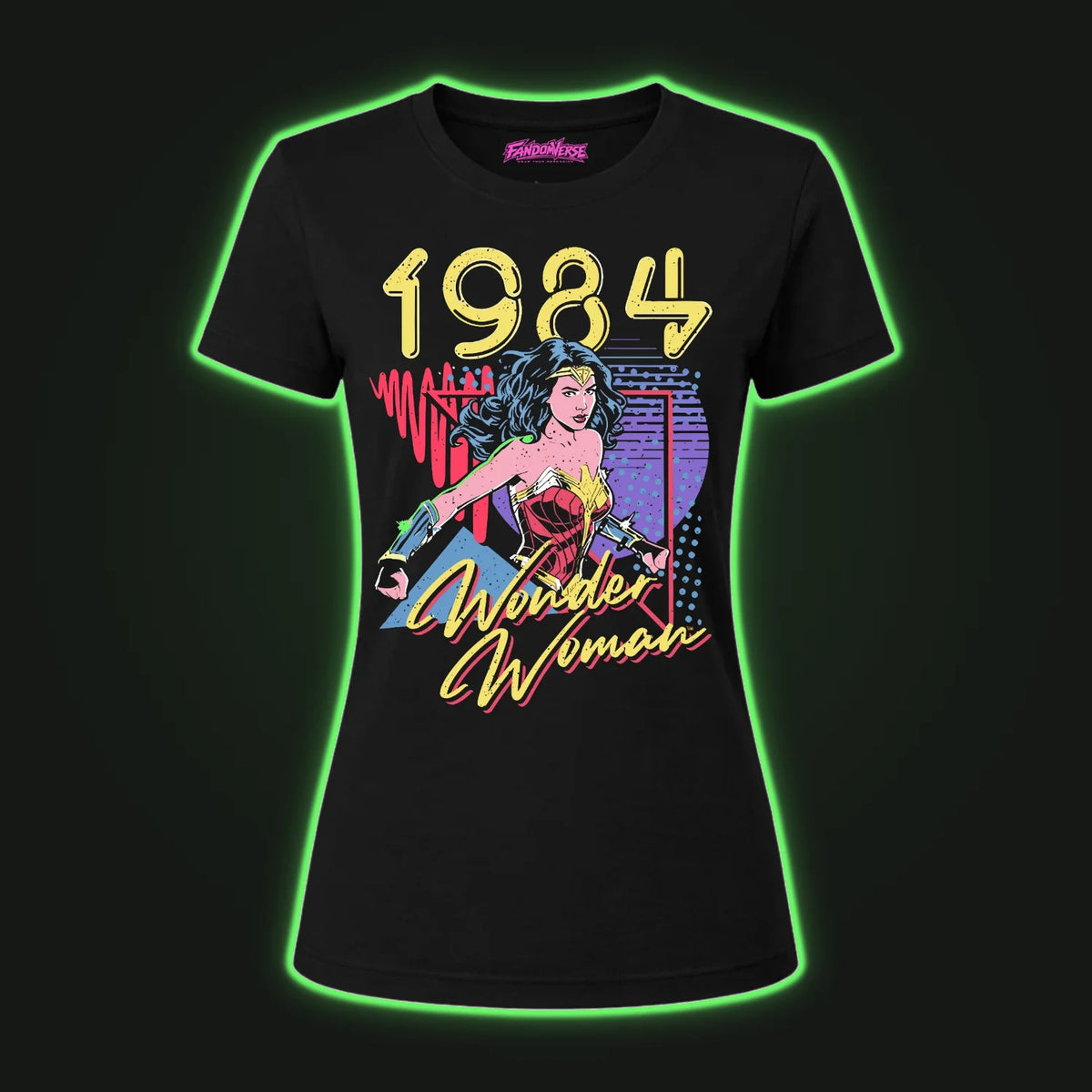 Camiseta Wonder Woman Retro 1984