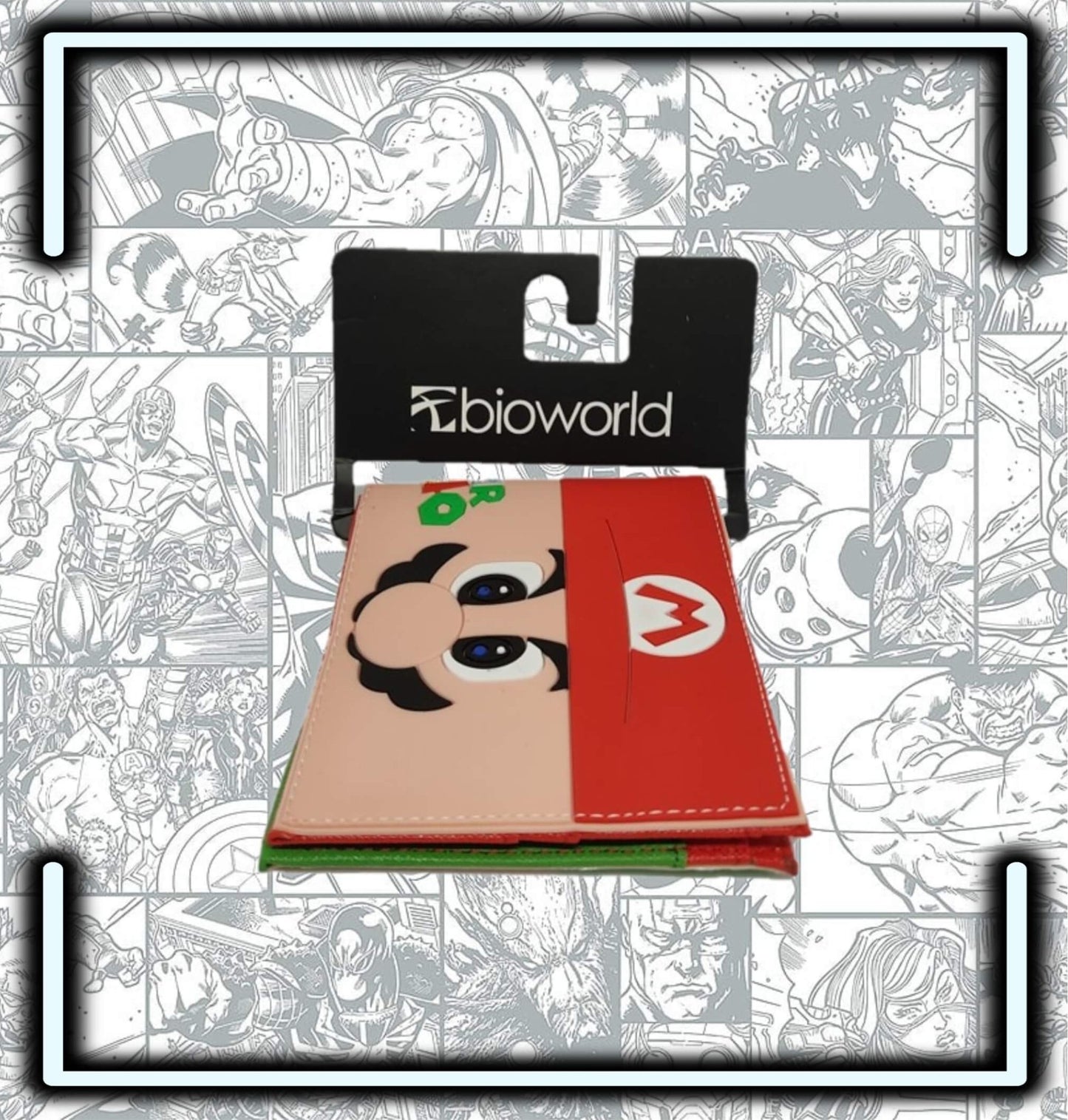 Billetera Cara Mario Bros Bioworld - Comics Store Colombia