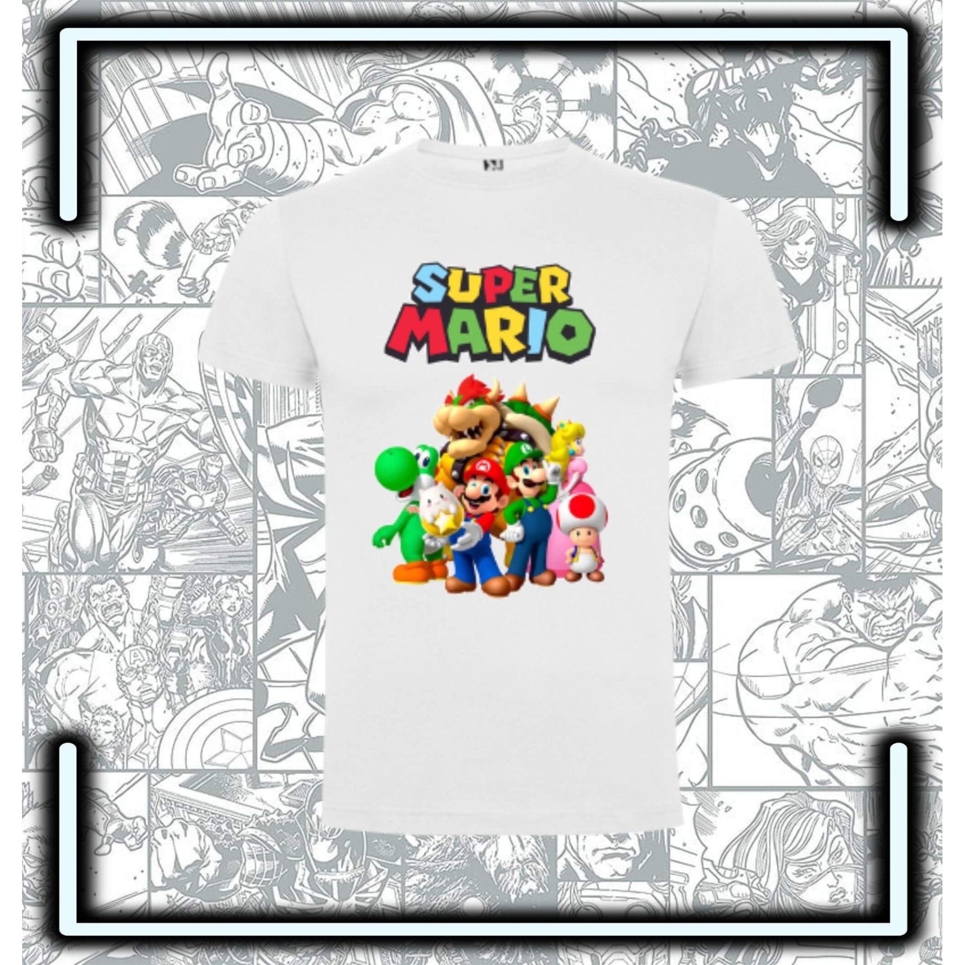 Camiseta Super Mario Bros - Comics Store Colombia