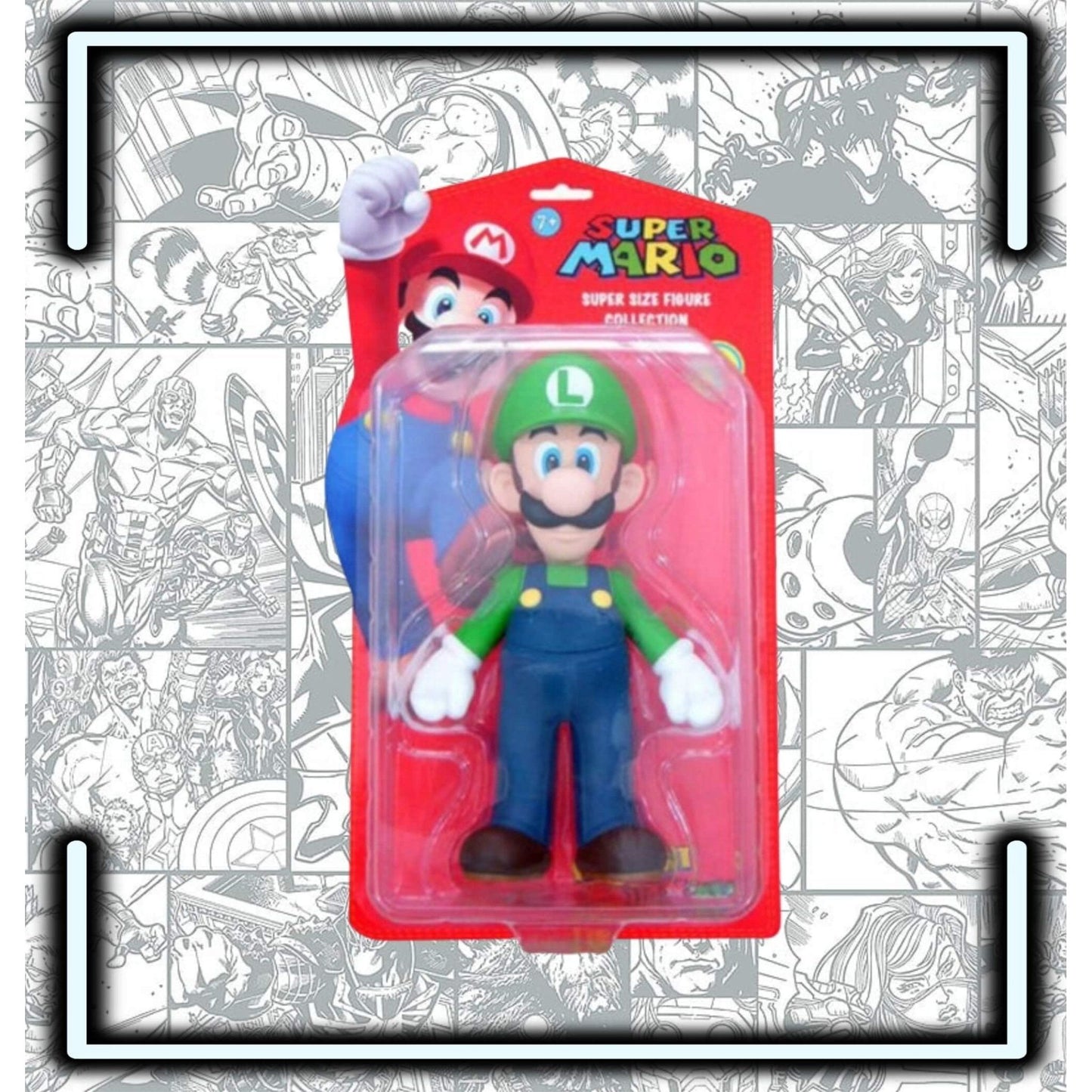 Figura Blister Luigi Grande - Comics Store Colombia
