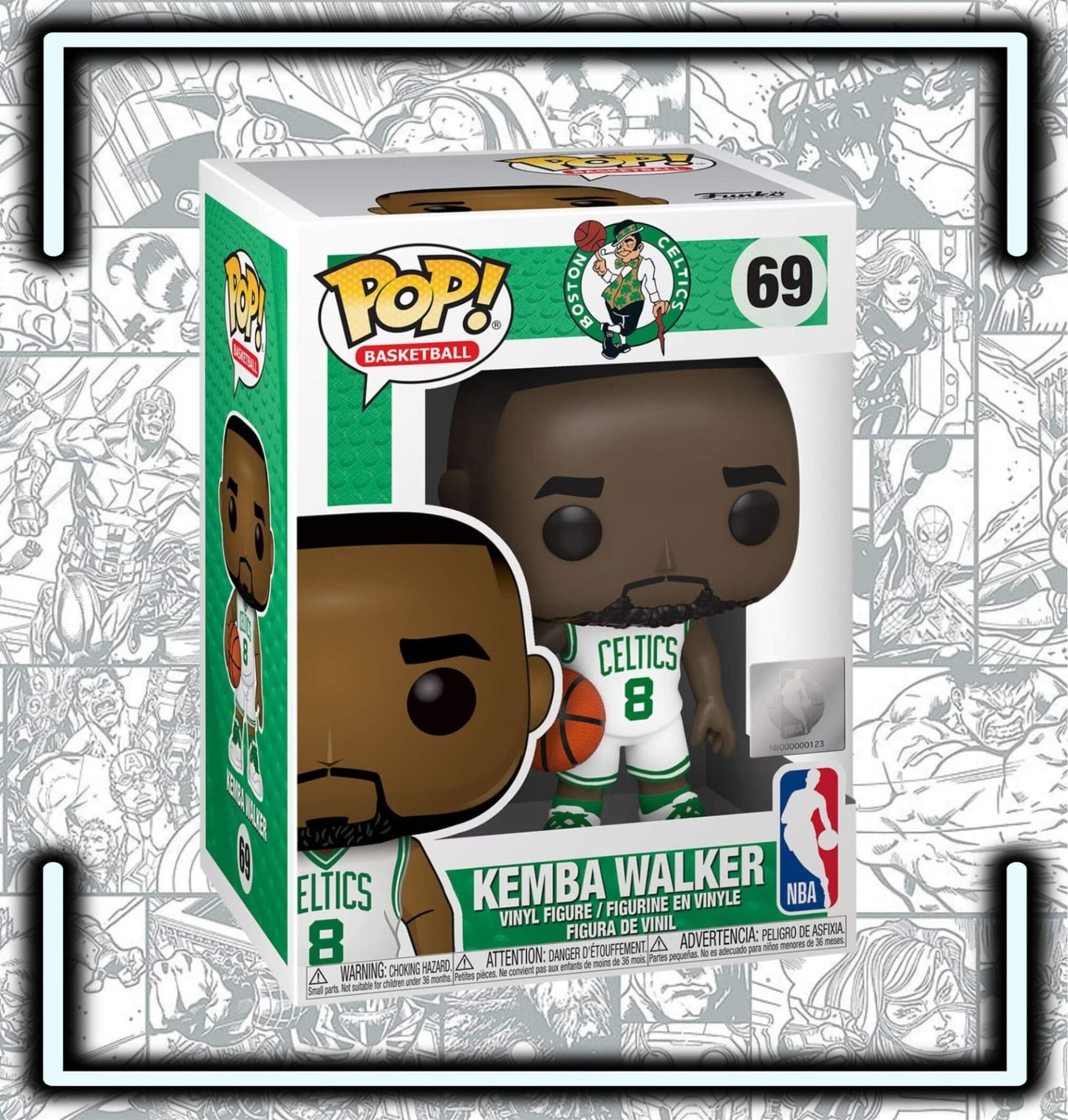 Figura Funko Boston Celtics #69 - Comics Store Colombia