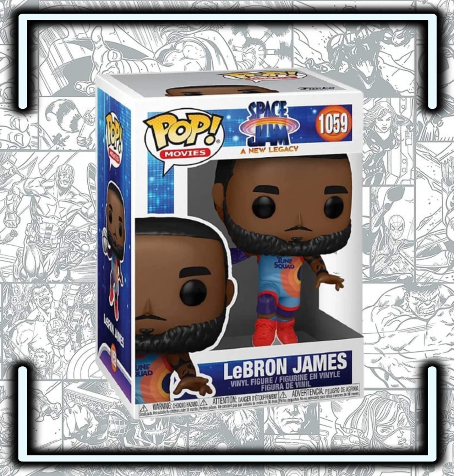 Figura Funko Lebron James #1059 - Comics Store Colombia