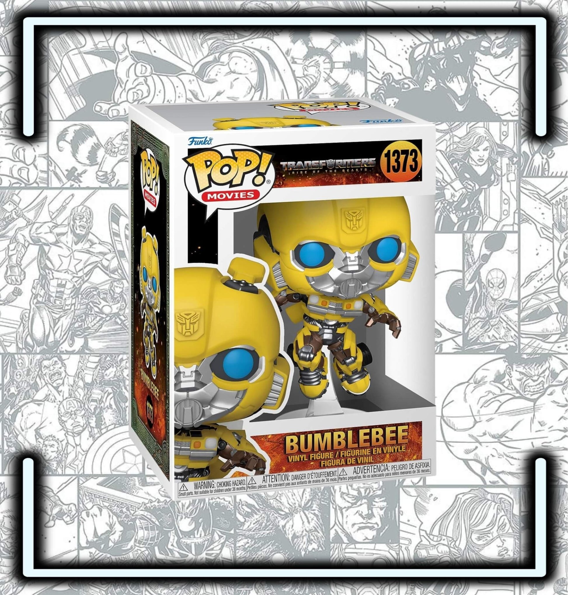Figura Funko Transformers Bumblebee #1373 - Comics Store Colombia