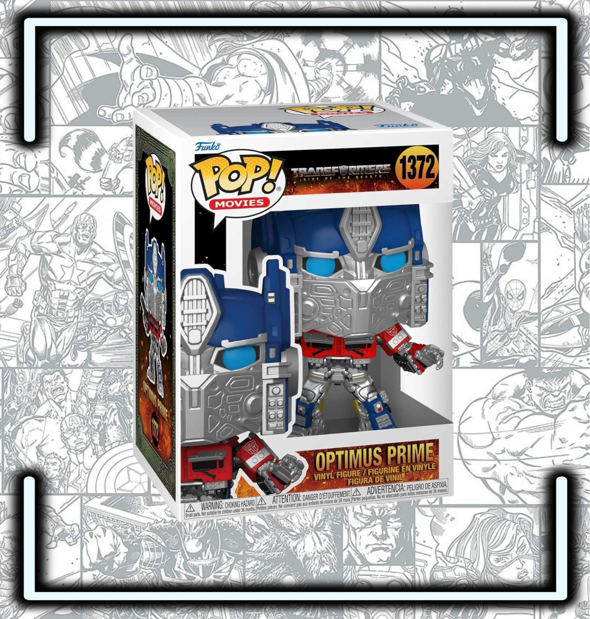 Figura Funko Transformers Optimus Prime #1372 - Comics Store Colombia