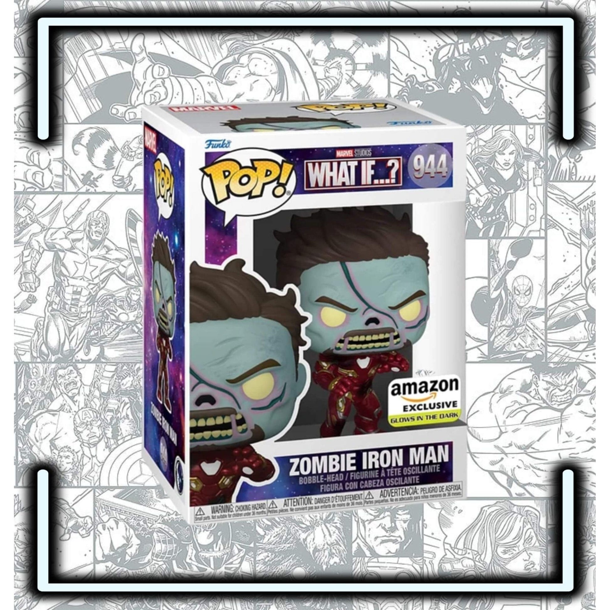 Figura Funko Zombie Iron Man #944 - Comics Store Colombia