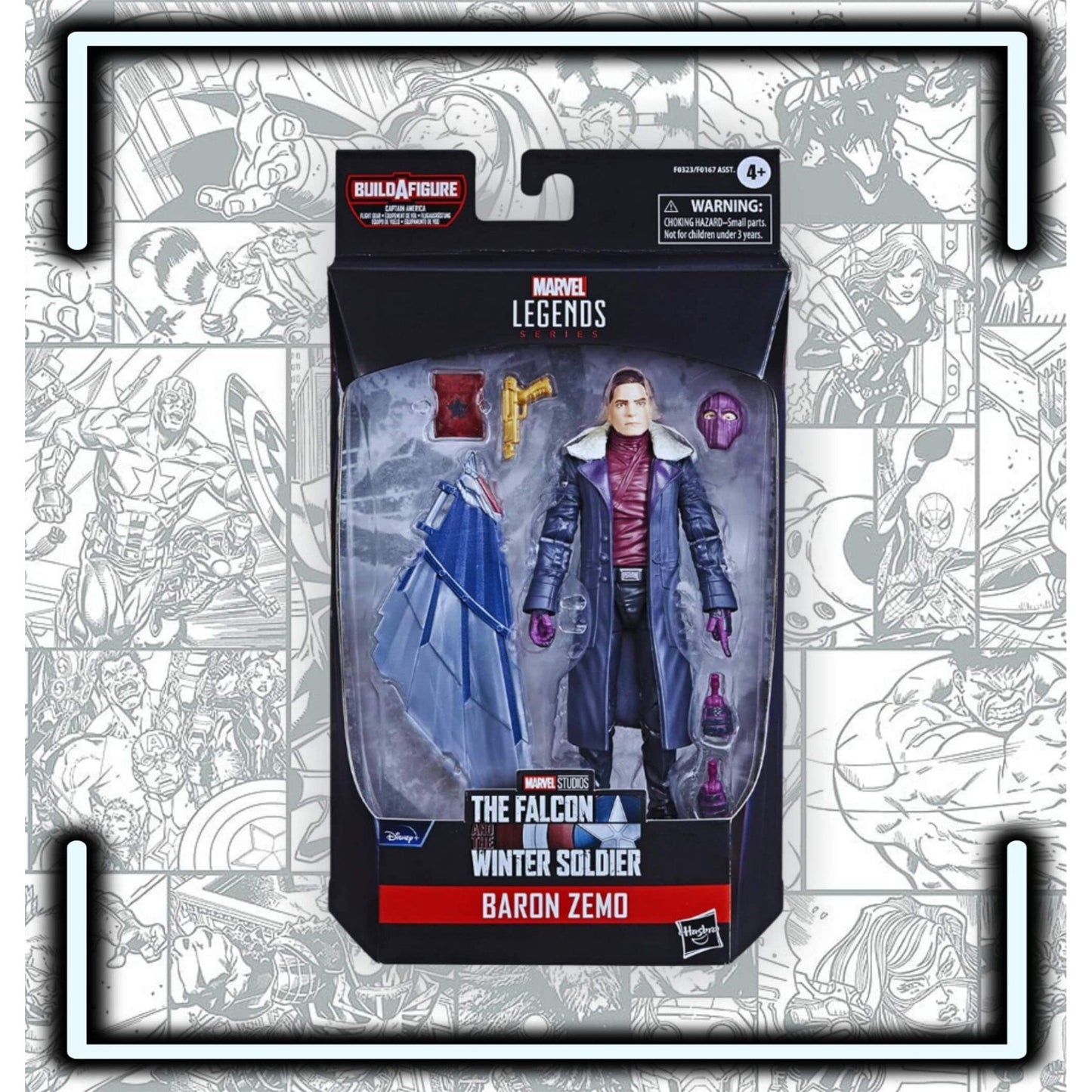 Figura Marvel Legends Baron Zemo - Comics Store Colombia