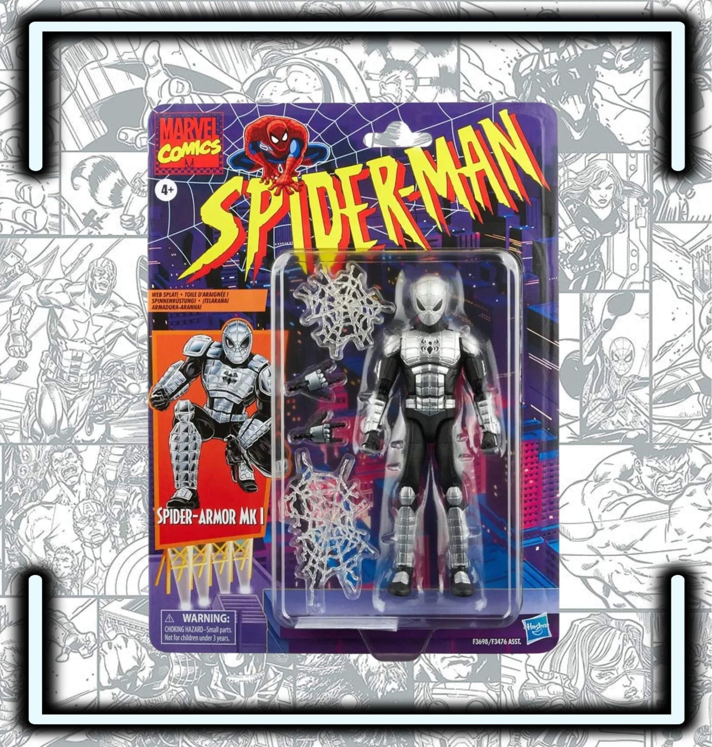 Figura Marvel Legends Spiderman Armor - Comics Store Colombia