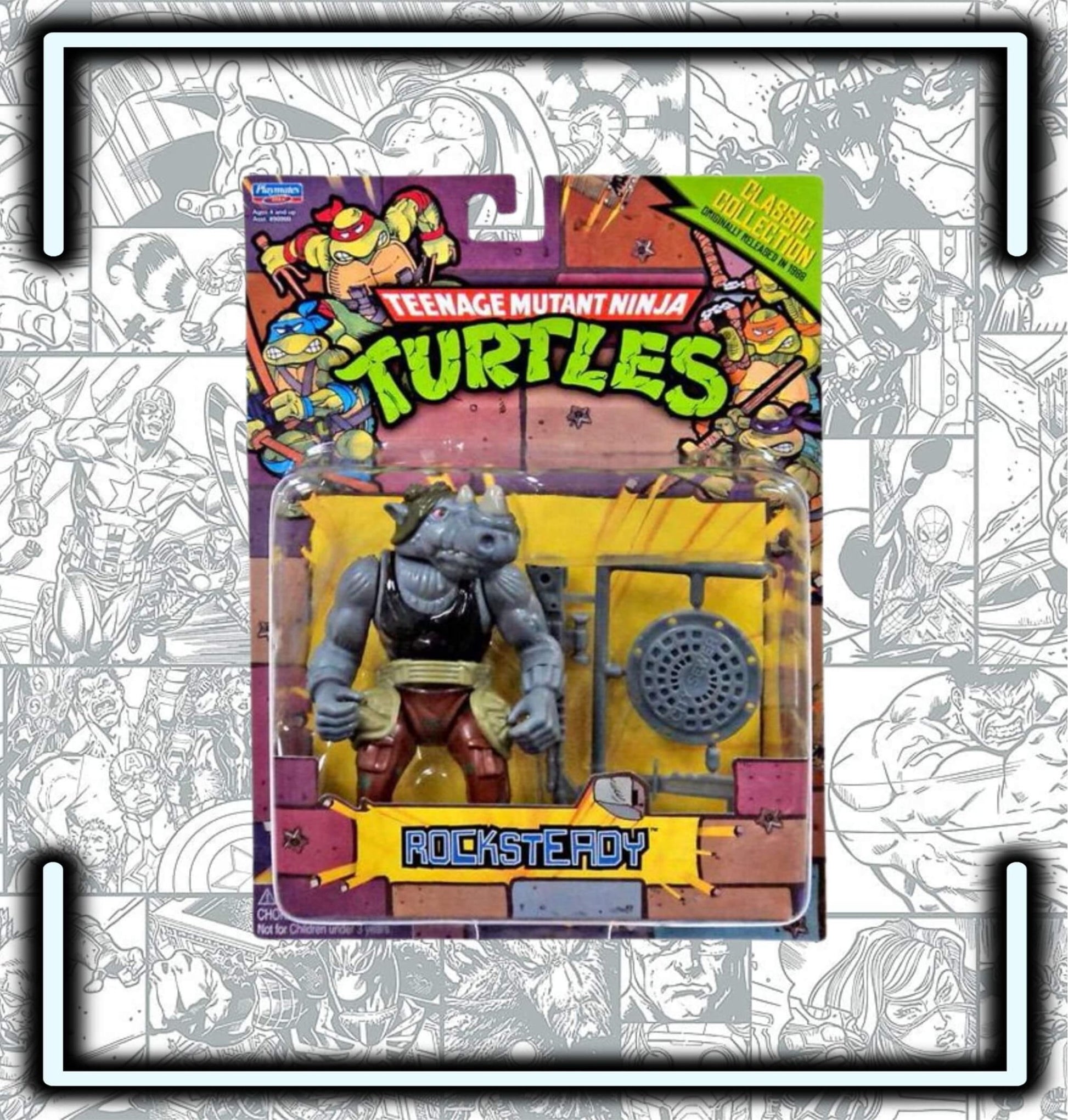Figura Rocksterdy Tortugas Ninja - Comics Store Colombia