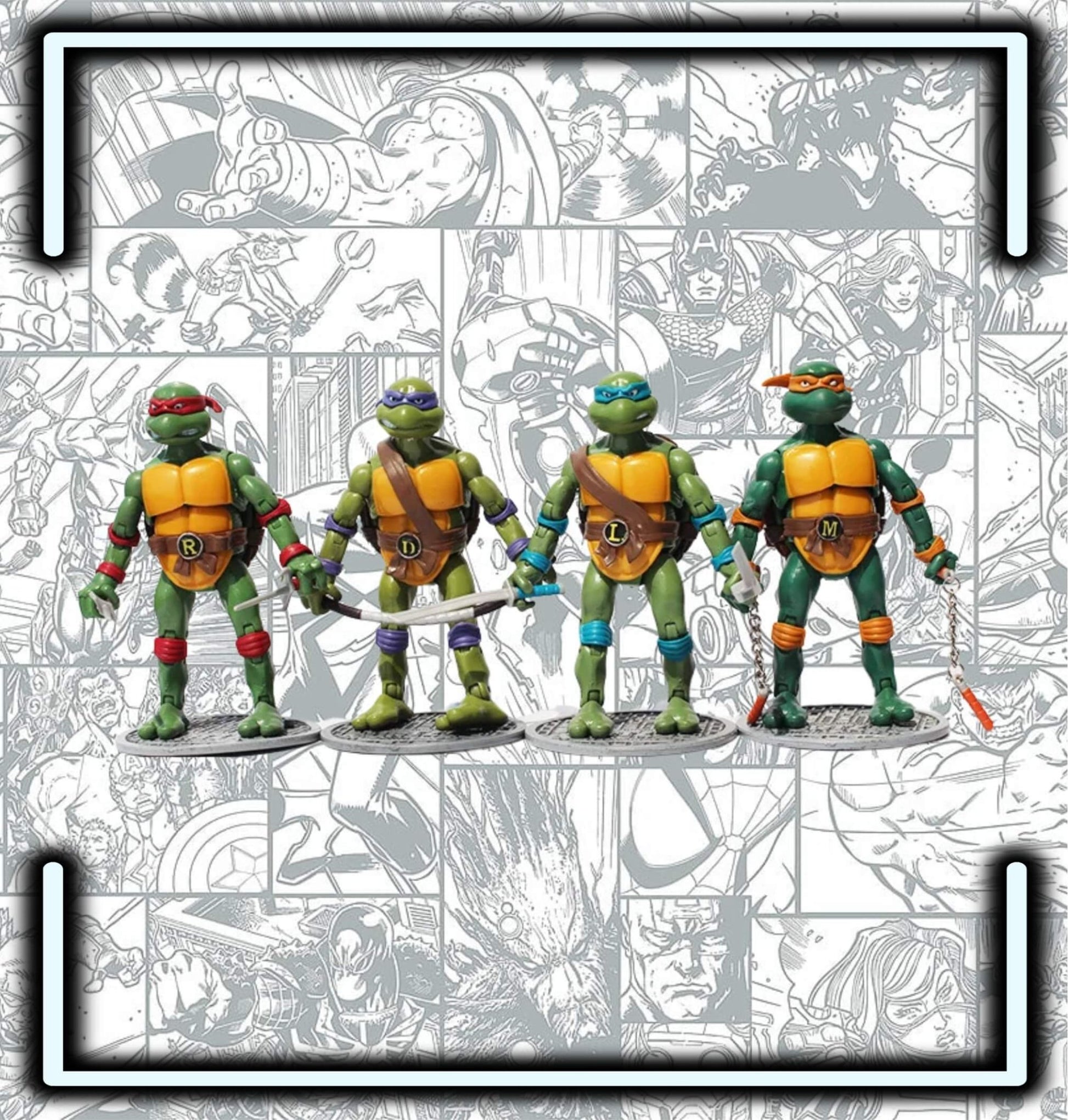 Figuras Tortugas Ninja 1984 - Comics Store Colombia