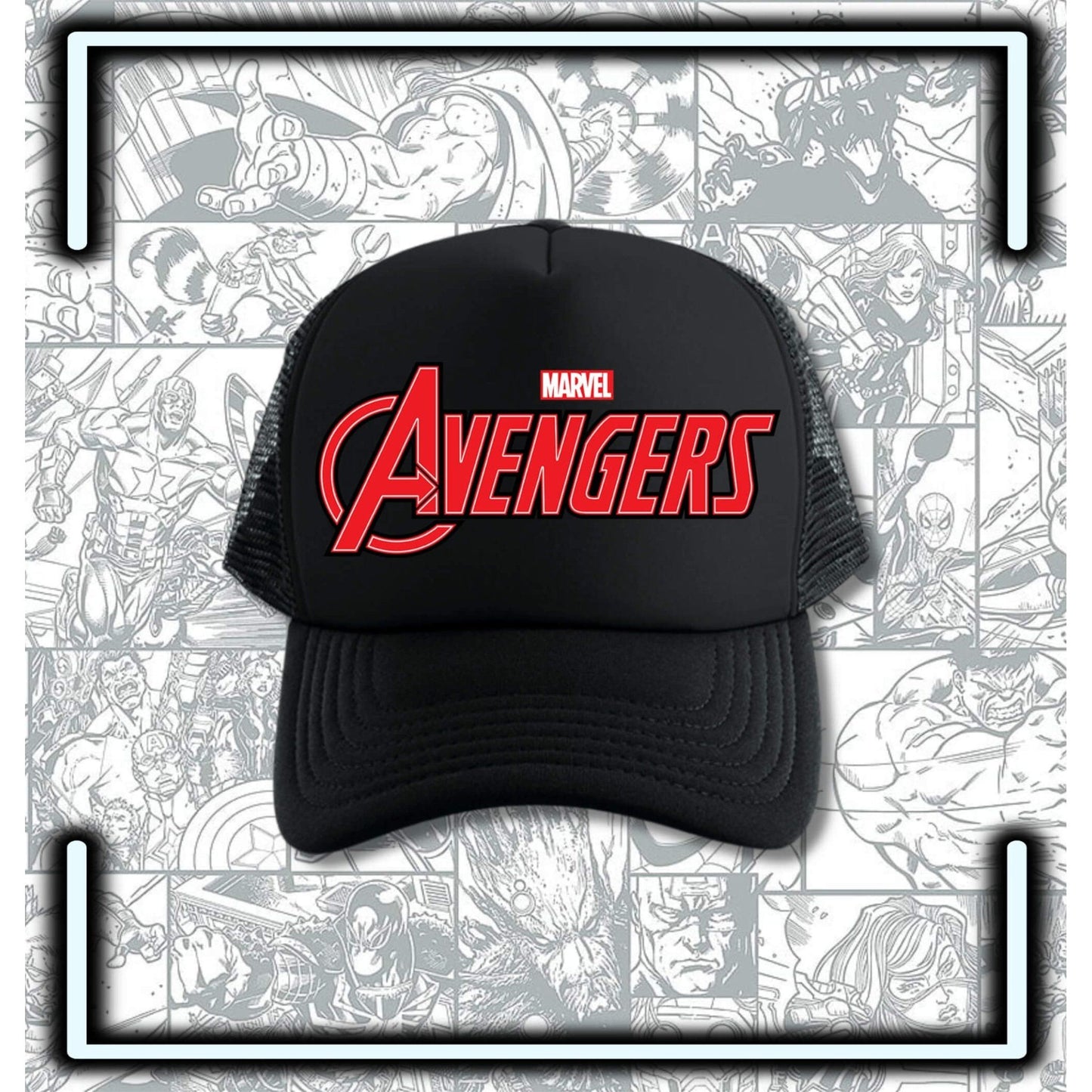 Gorra Trucker Avengers - Comics Store Colombia