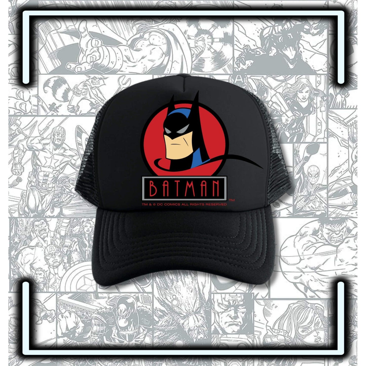 Gorra Trucker Batman Animado - Comics Store Colombia