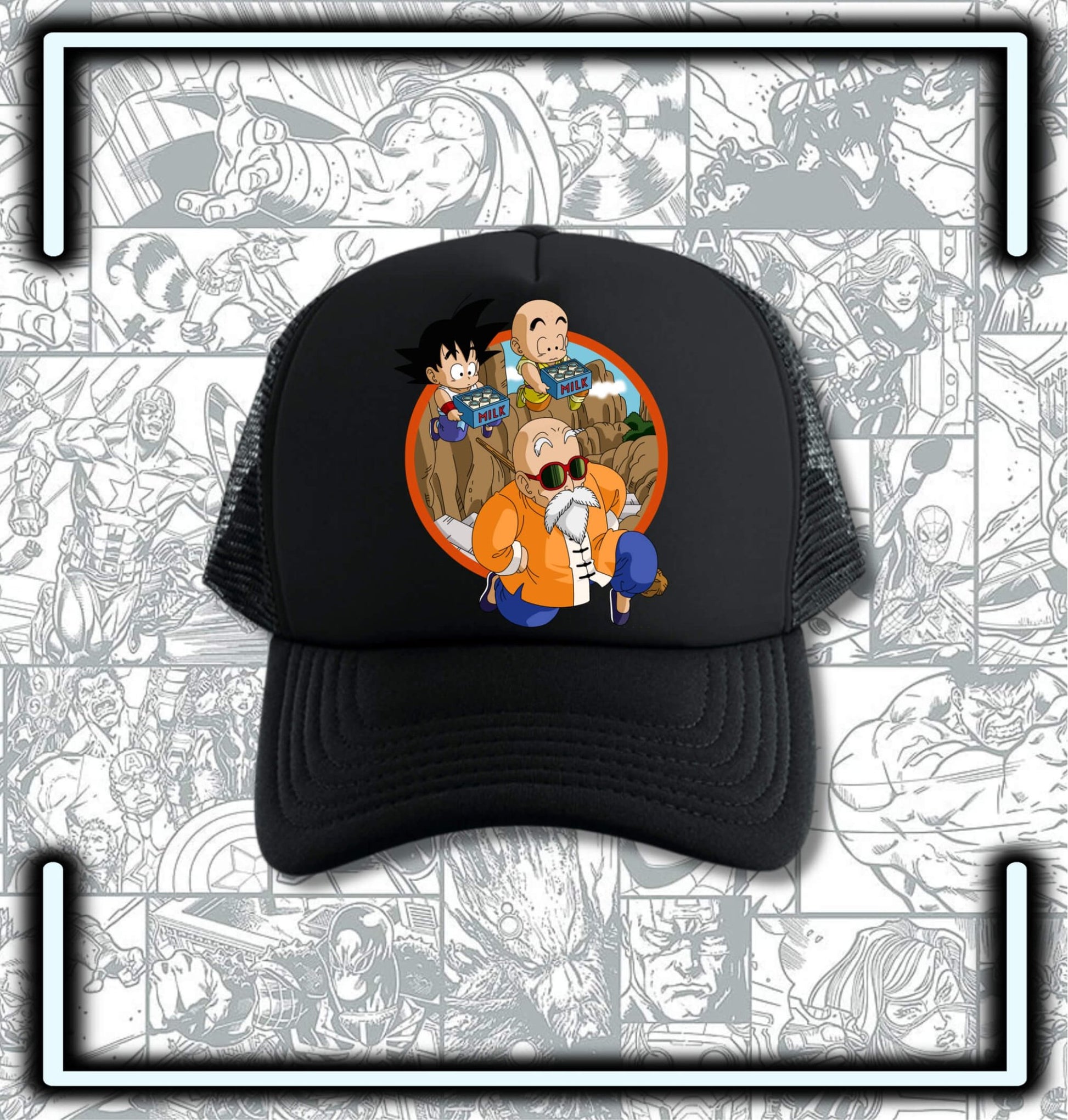 Gorra Trucker Dragon Ball Alumnos - Comics Store Colombia