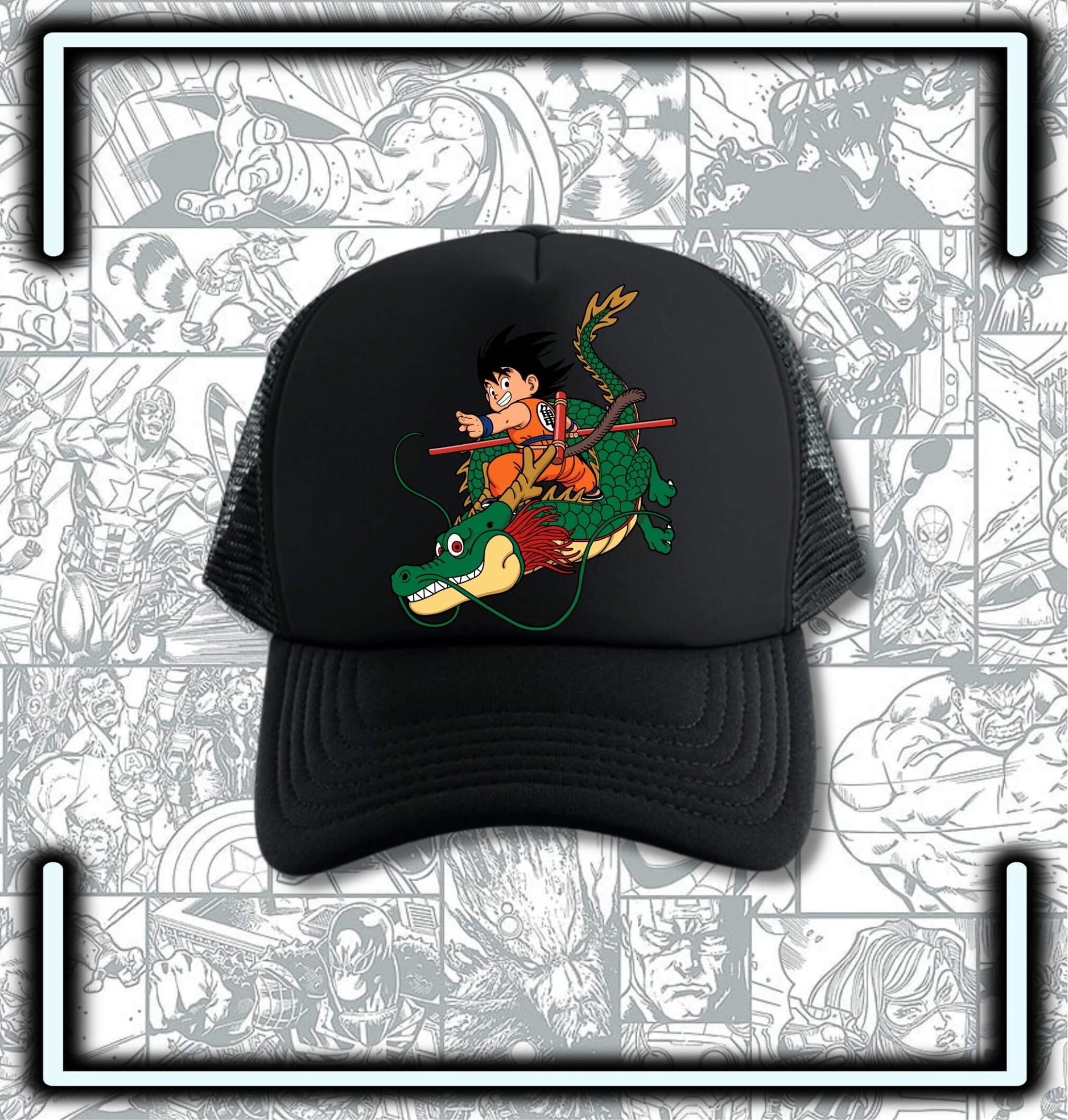 Gorra Trucker Dragon Ball Goku - Comics Store Colombia