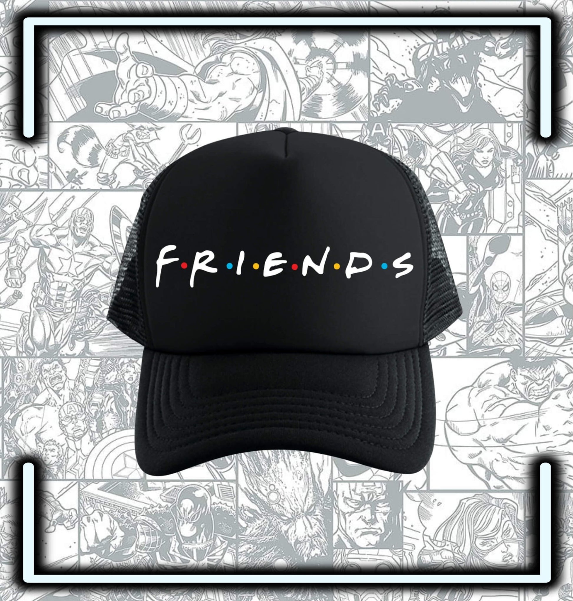 Gorra Trucker Friends - Comics Store Colombia