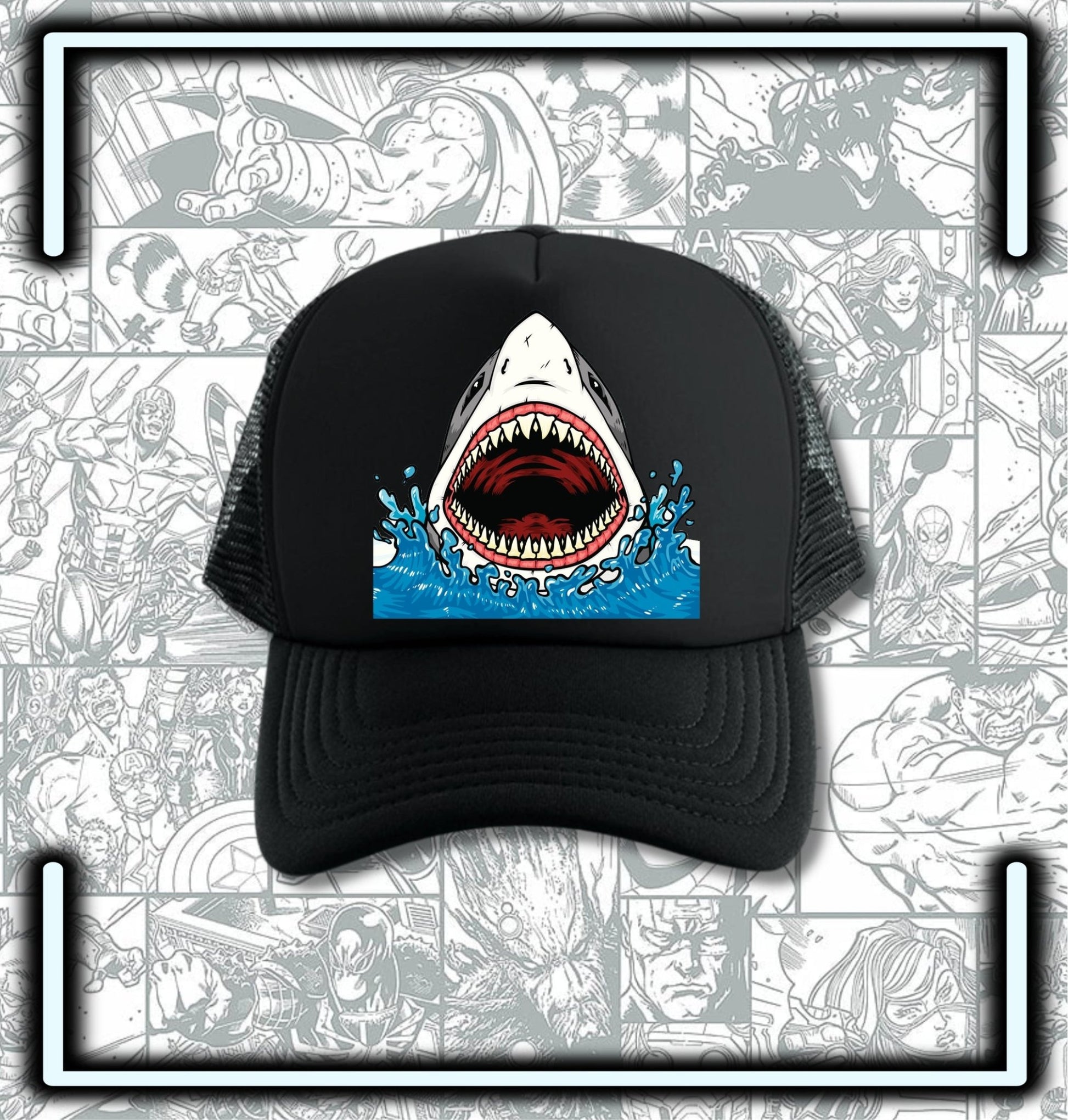 Gorra Trucker Jaws Shark - Comics Store Colombia