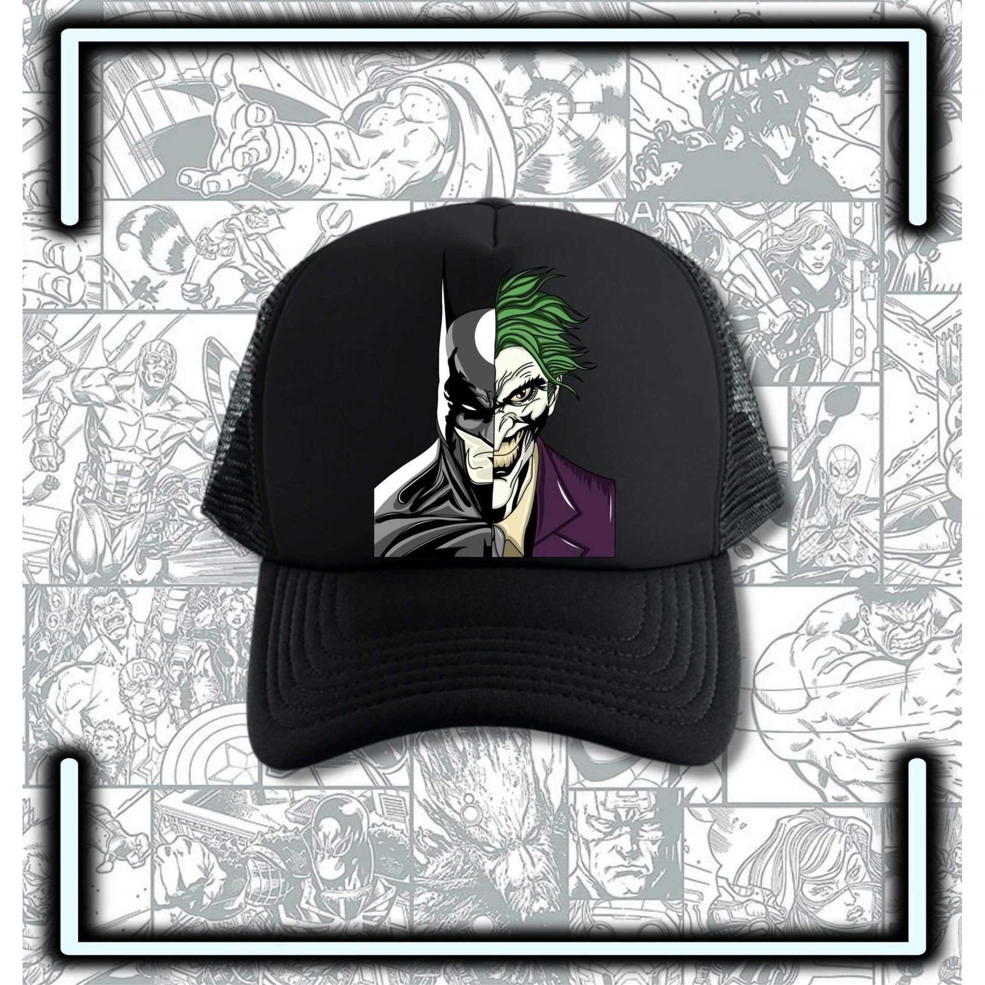 Gorra Trucker Joker Batman Caras - Comics Store Colombia