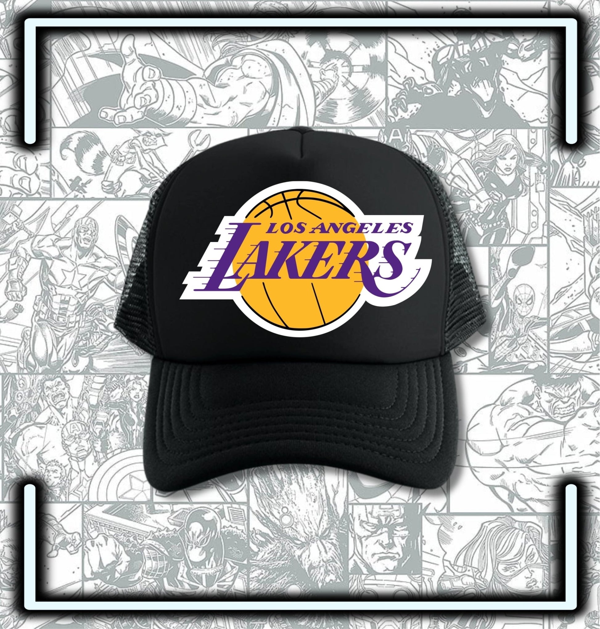 Gorra Trucker Lakers - Comics Store Colombia
