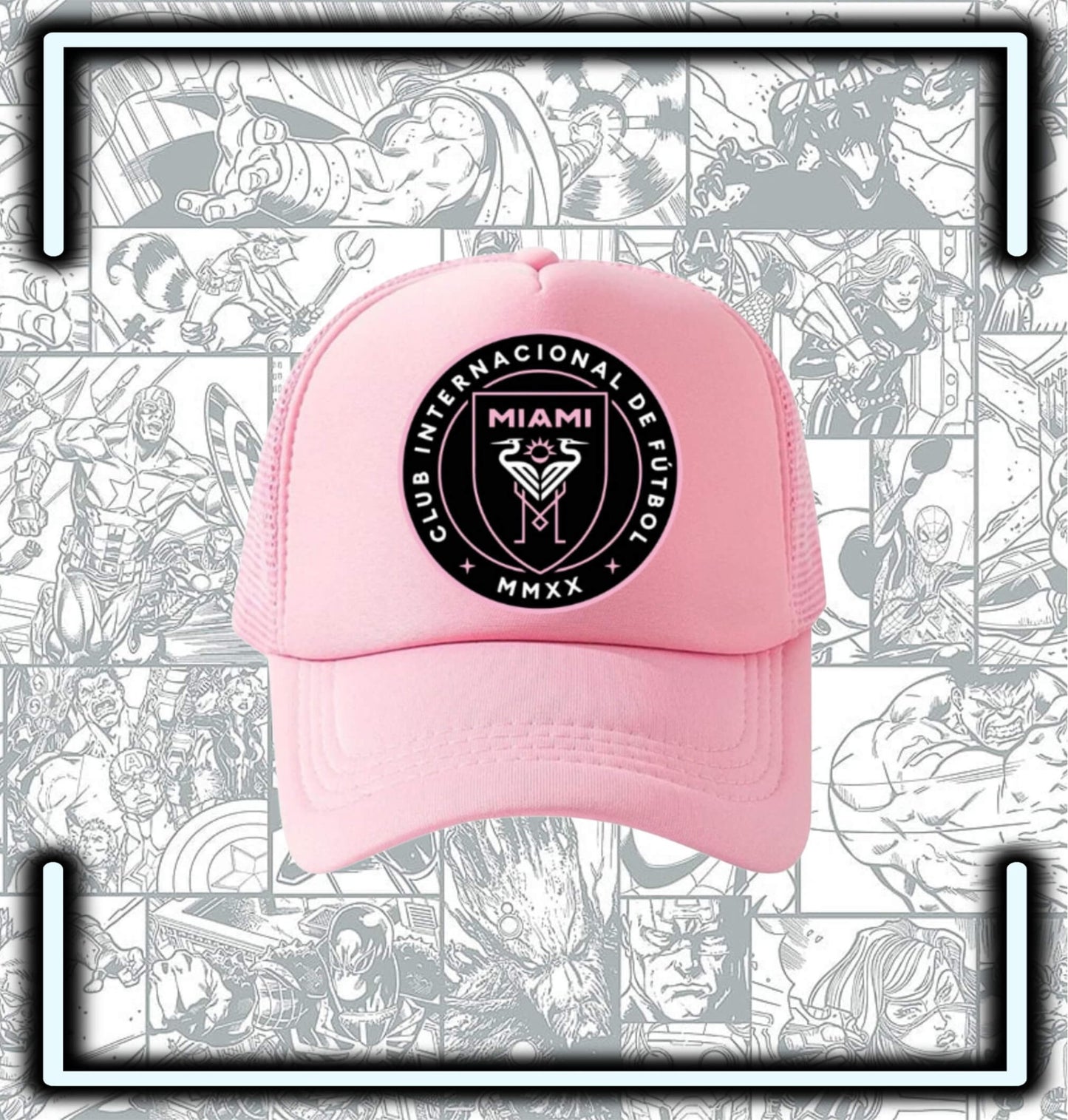 Gorra Trucker Miami Messi - Comics Store Colombia