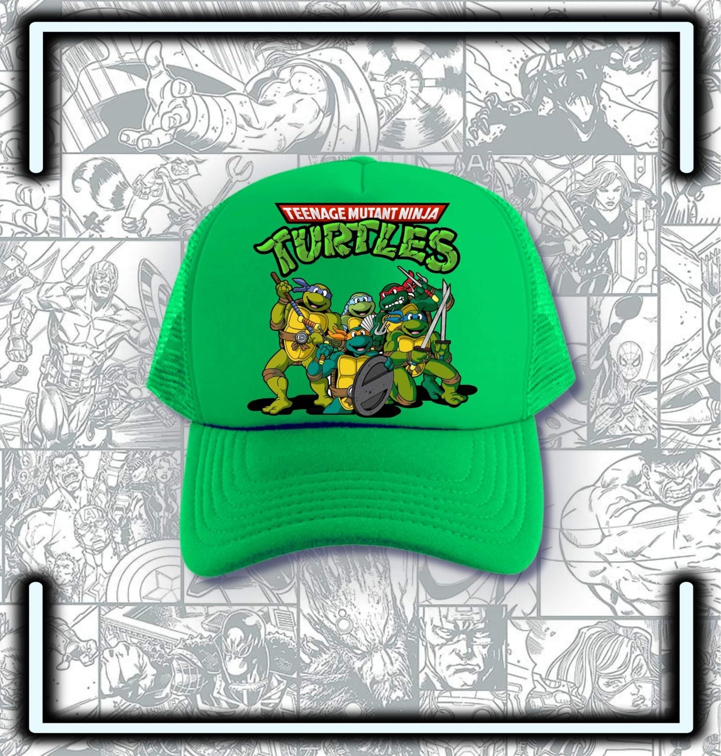 Gorra Trucker Tortugas Ninja - Comics Store Colombia
