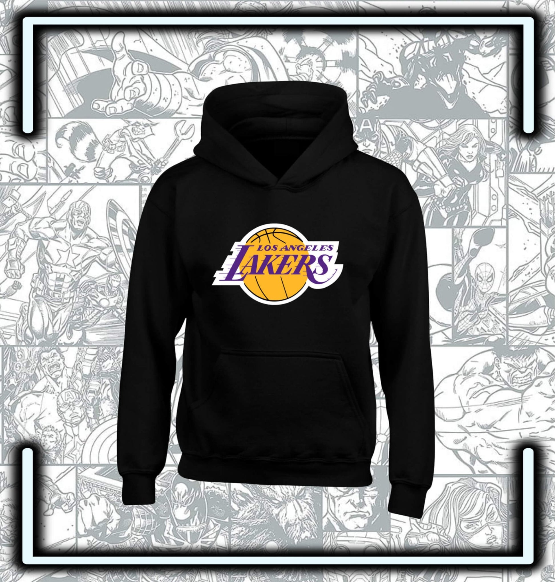 Hoodie Capota Angeles Lakers - Comics Store Colombia
