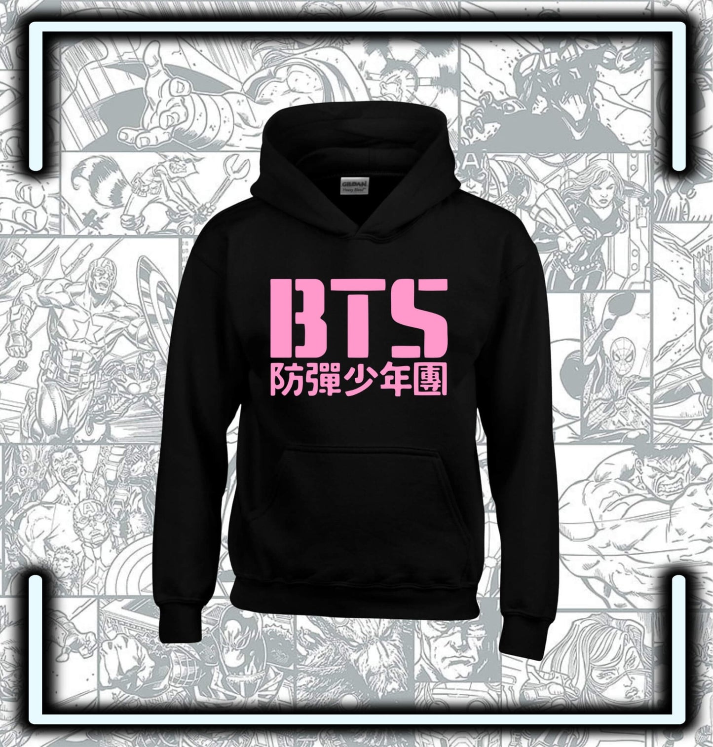 Hoodie Capota Bts - Comics Store Colombia