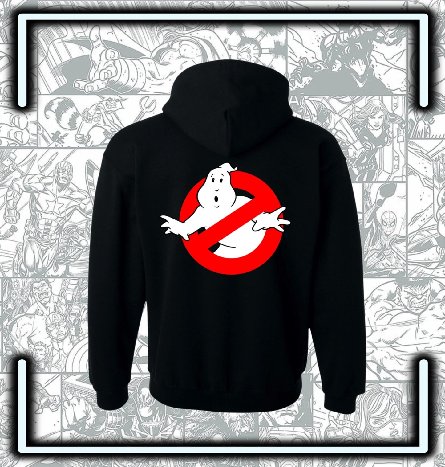 Hoodie Capota Cremallera Ghostbusters - Comics Store Colombia