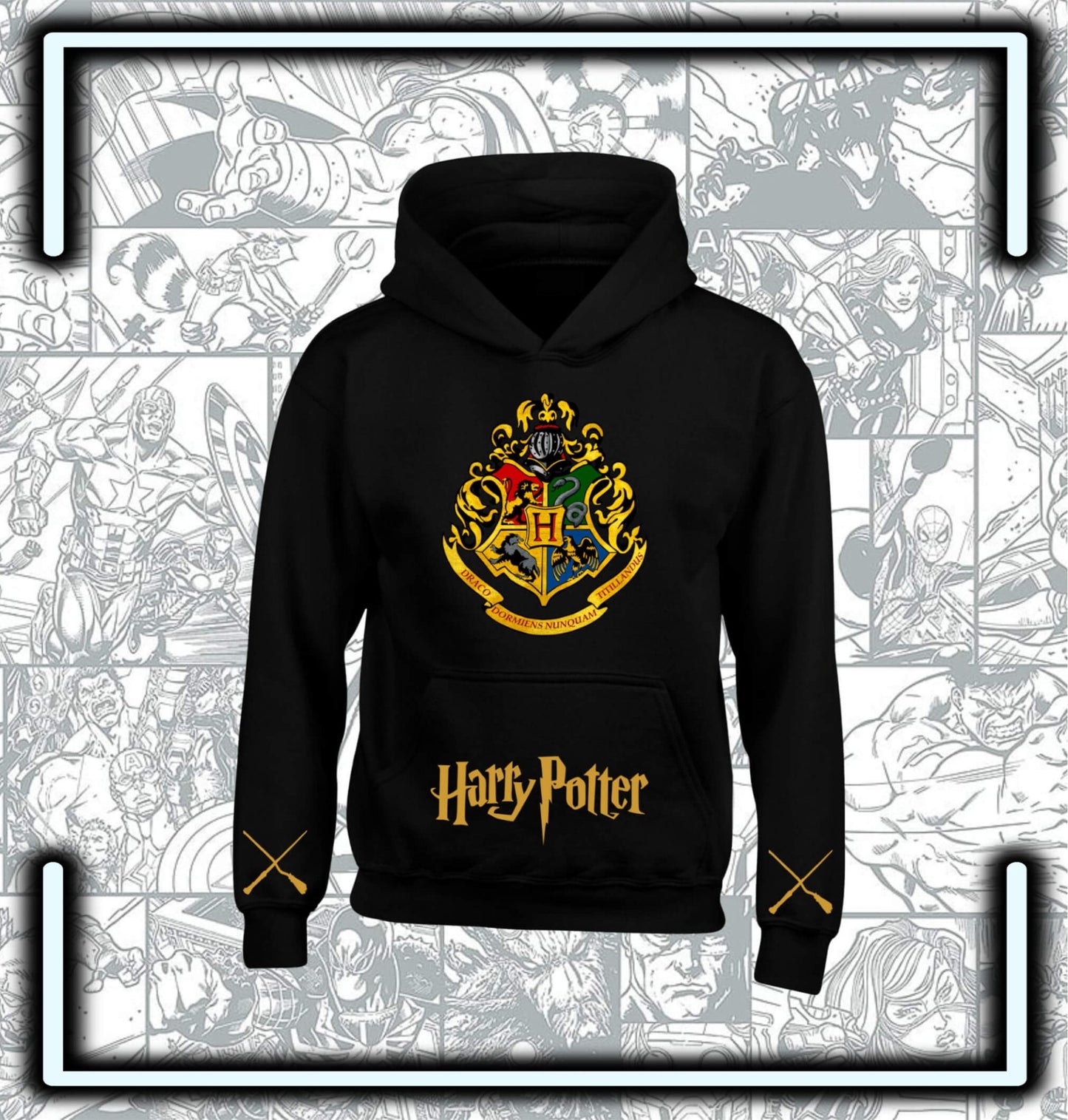 Hoodie Capota Harry Potter - Comics Store Colombia