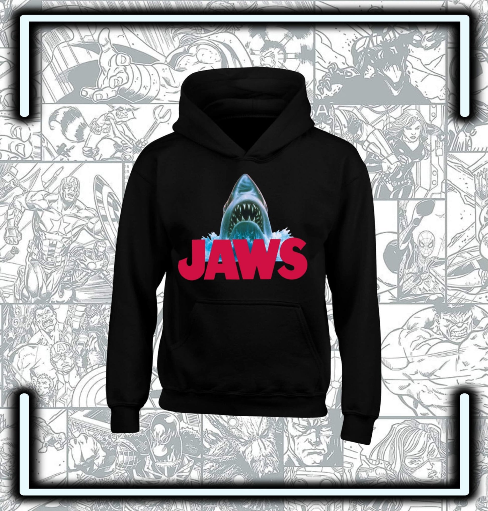 Hoodie Capota Jaws - Comics Store Colombia