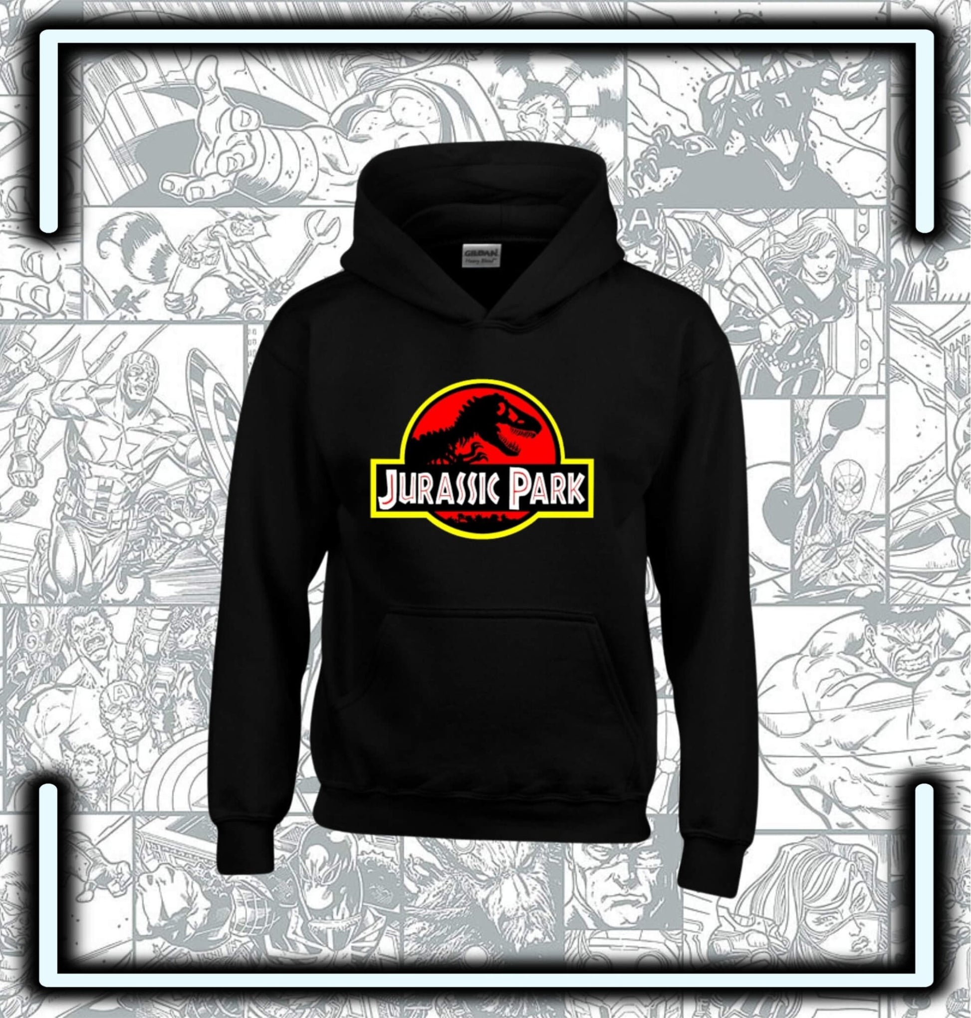 Hoodie Capota Jurassic Park - Comics Store Colombia