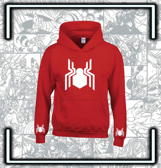 Hoodie Capota Rojo Spiderman Holland - Comics Store Colombia