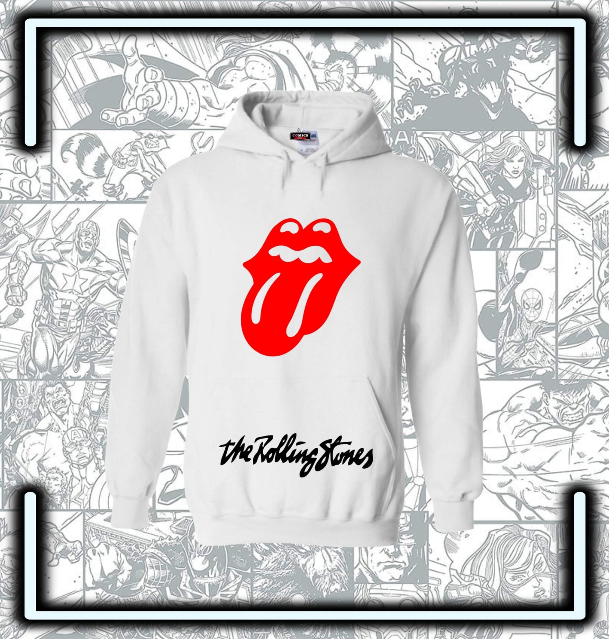Hoodie Capota The Rolling Stones - Comics Store Colombia
