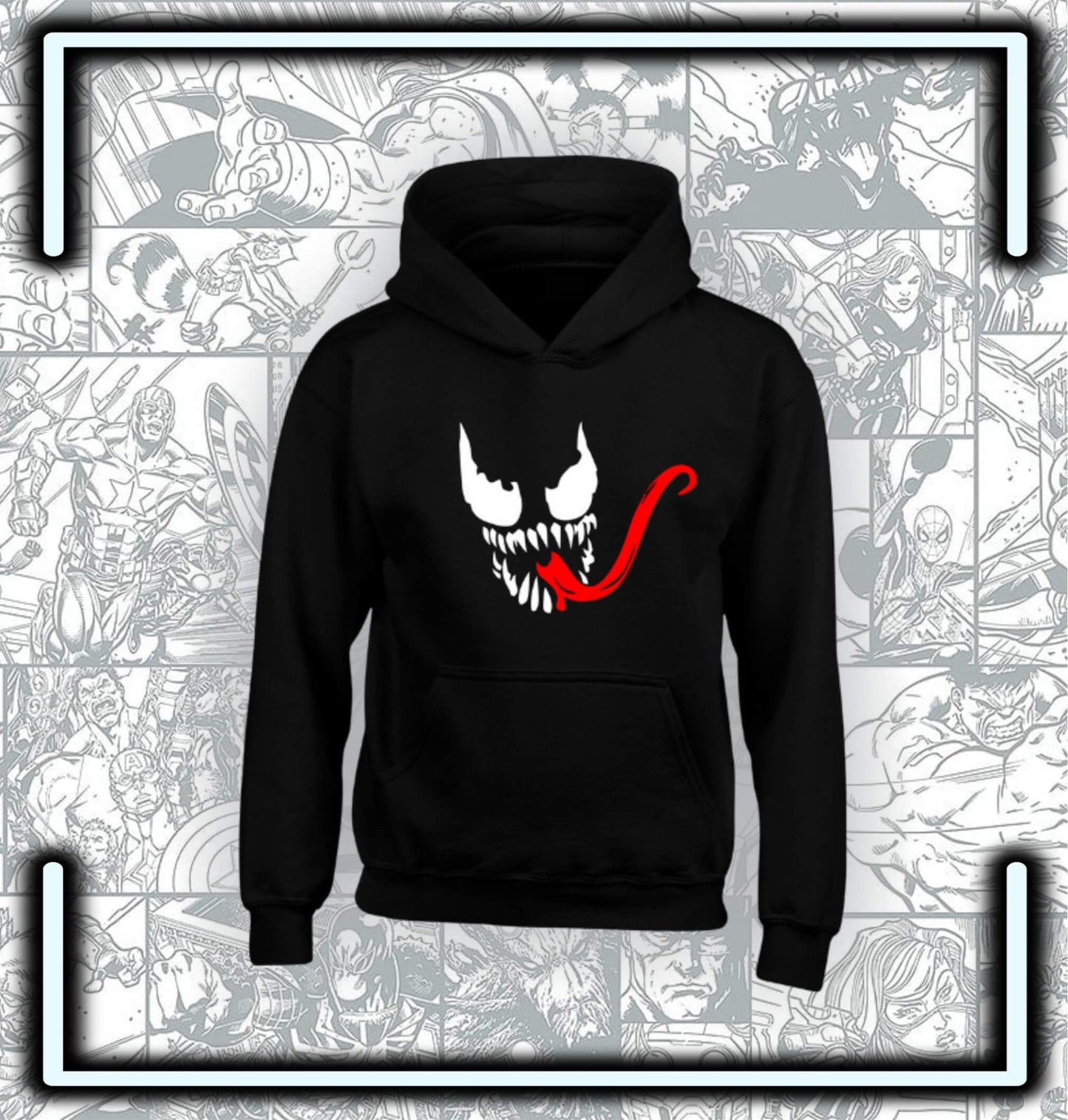 Hoodie Capota Venom - Comics Store Colombia