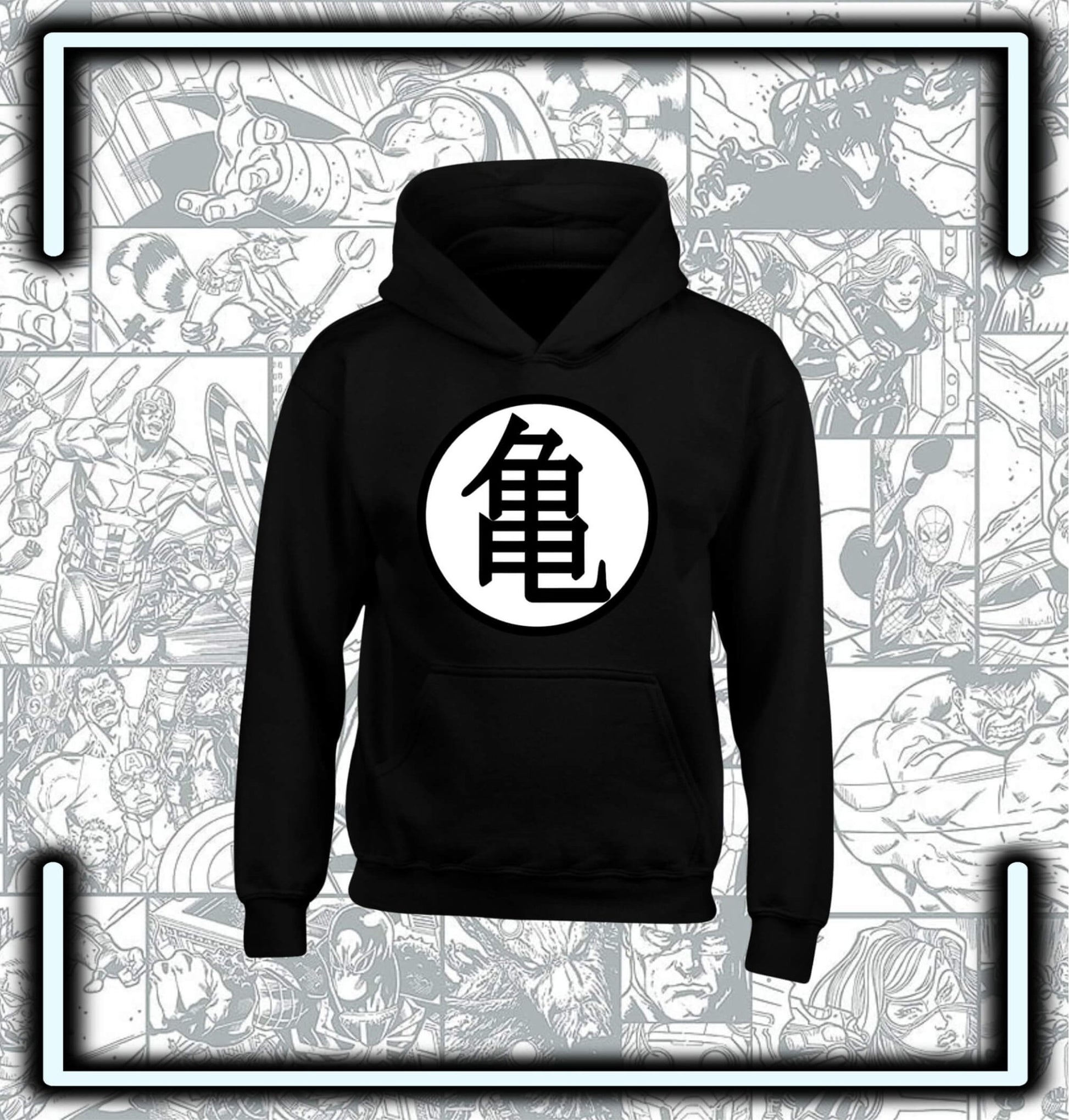 Hoodie Negro Dragon Ball - Comics Store Colombia