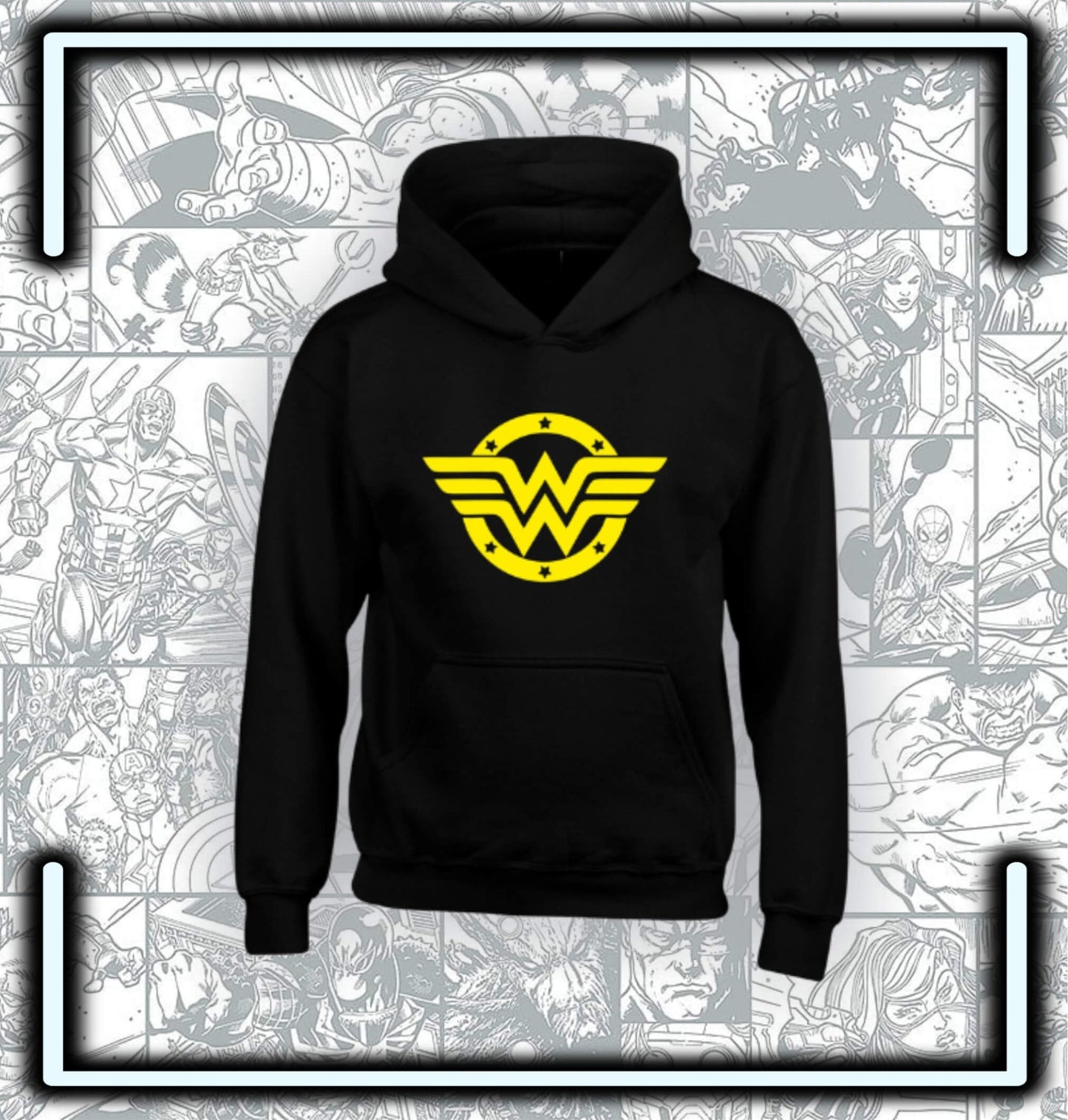 Hoodie Wonder Woman - Comics Store Colombia