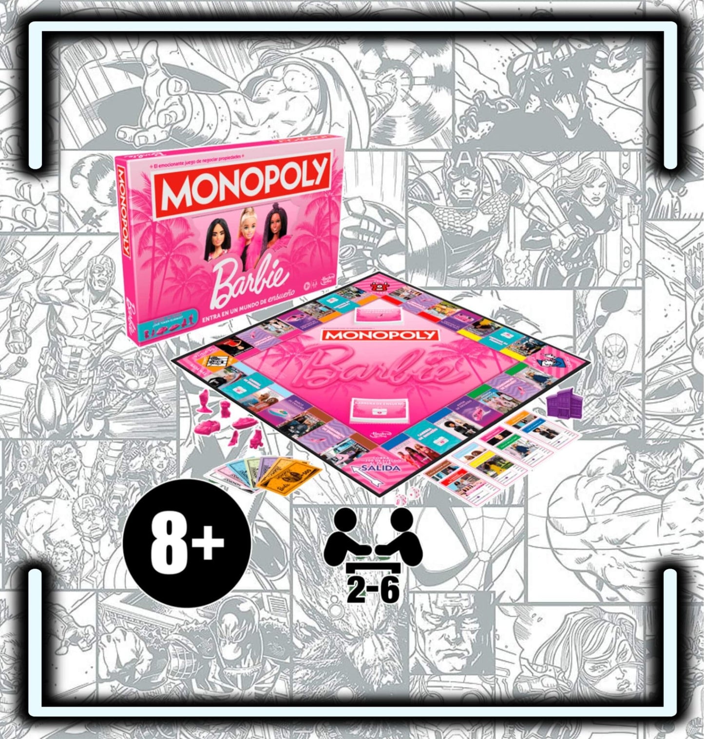 Monopoly Barbie Exclusivo - Comics Store Colombia