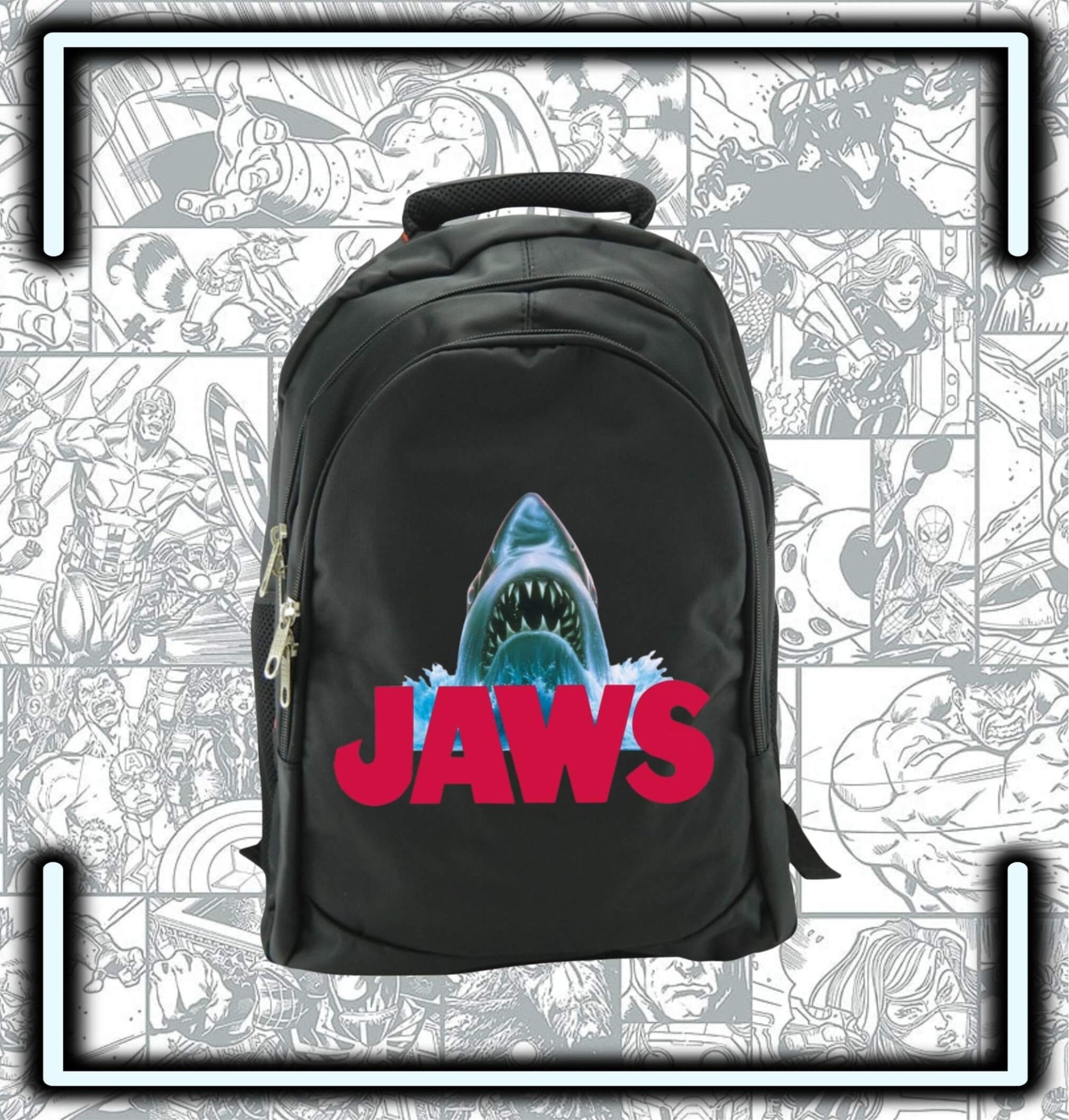 Morral Espalda Black Jaws - Comics Store Colombia