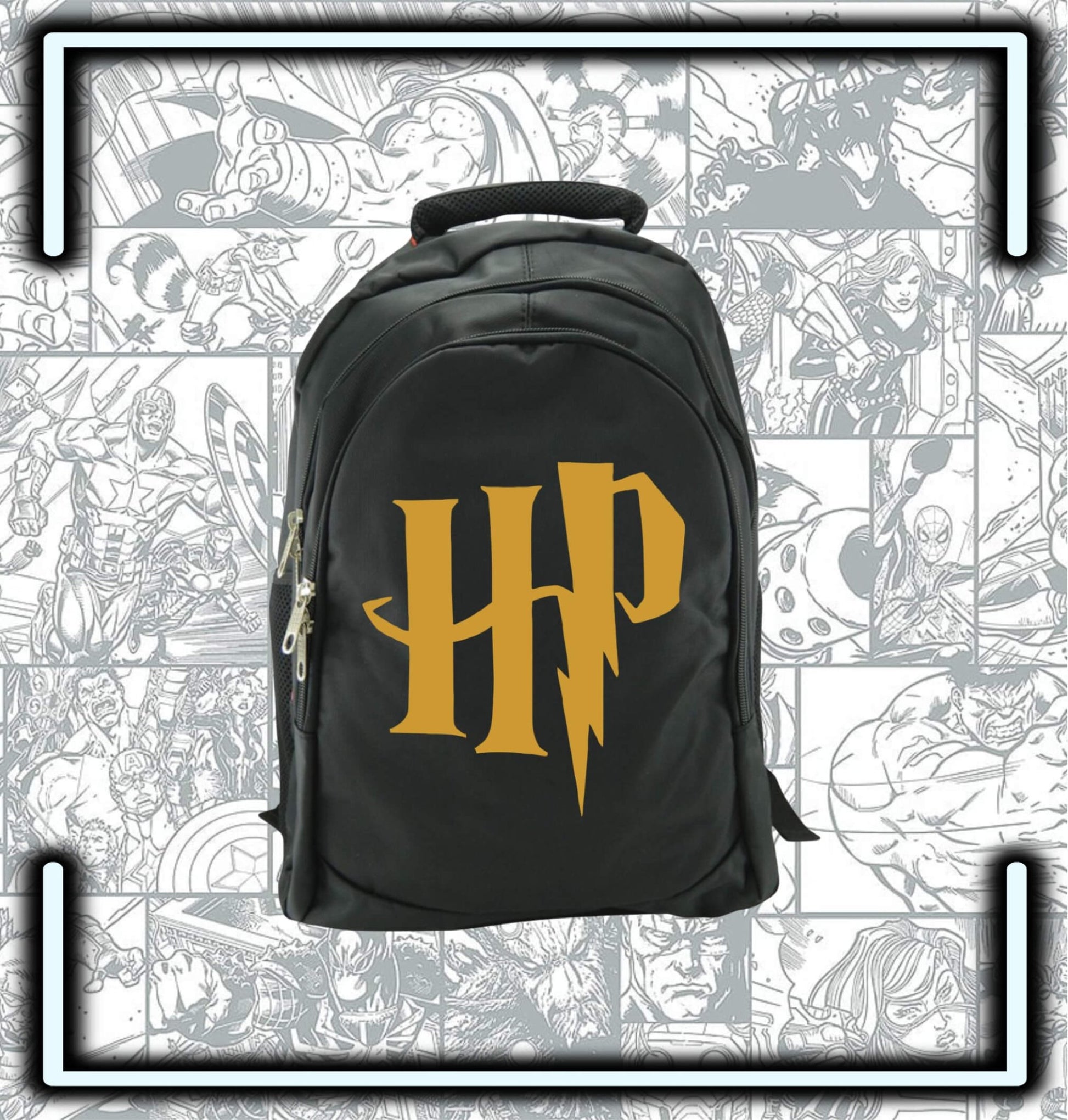 Morral Espalda Harry Potter Hp Gold - Comics Store Colombia