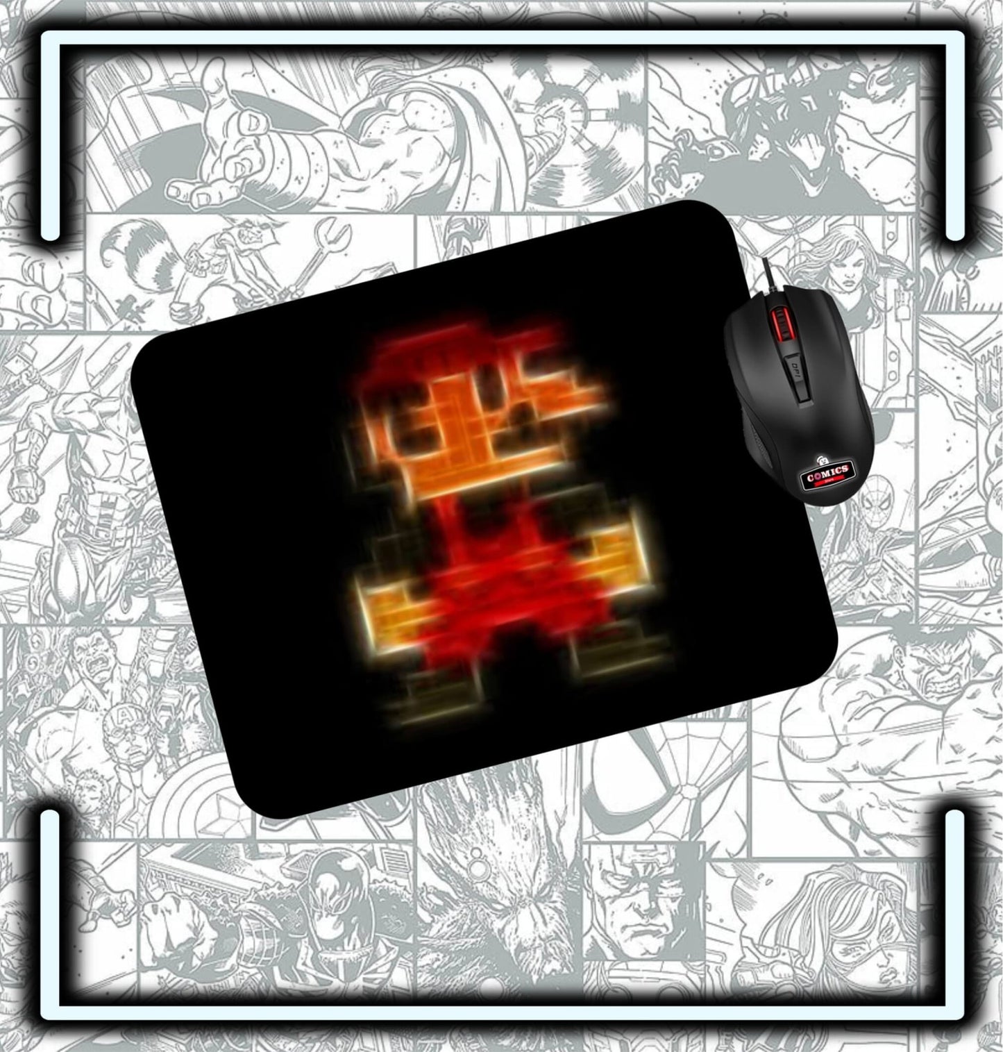 Mouse Pad Mario Bros Gamers 2 - Comics Store Colombia