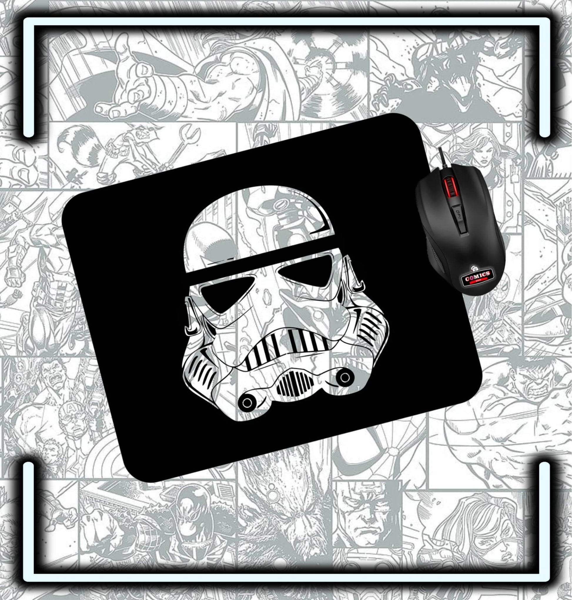Mouse Pad Stormtrooper Star Wars - Comics Store Colombia