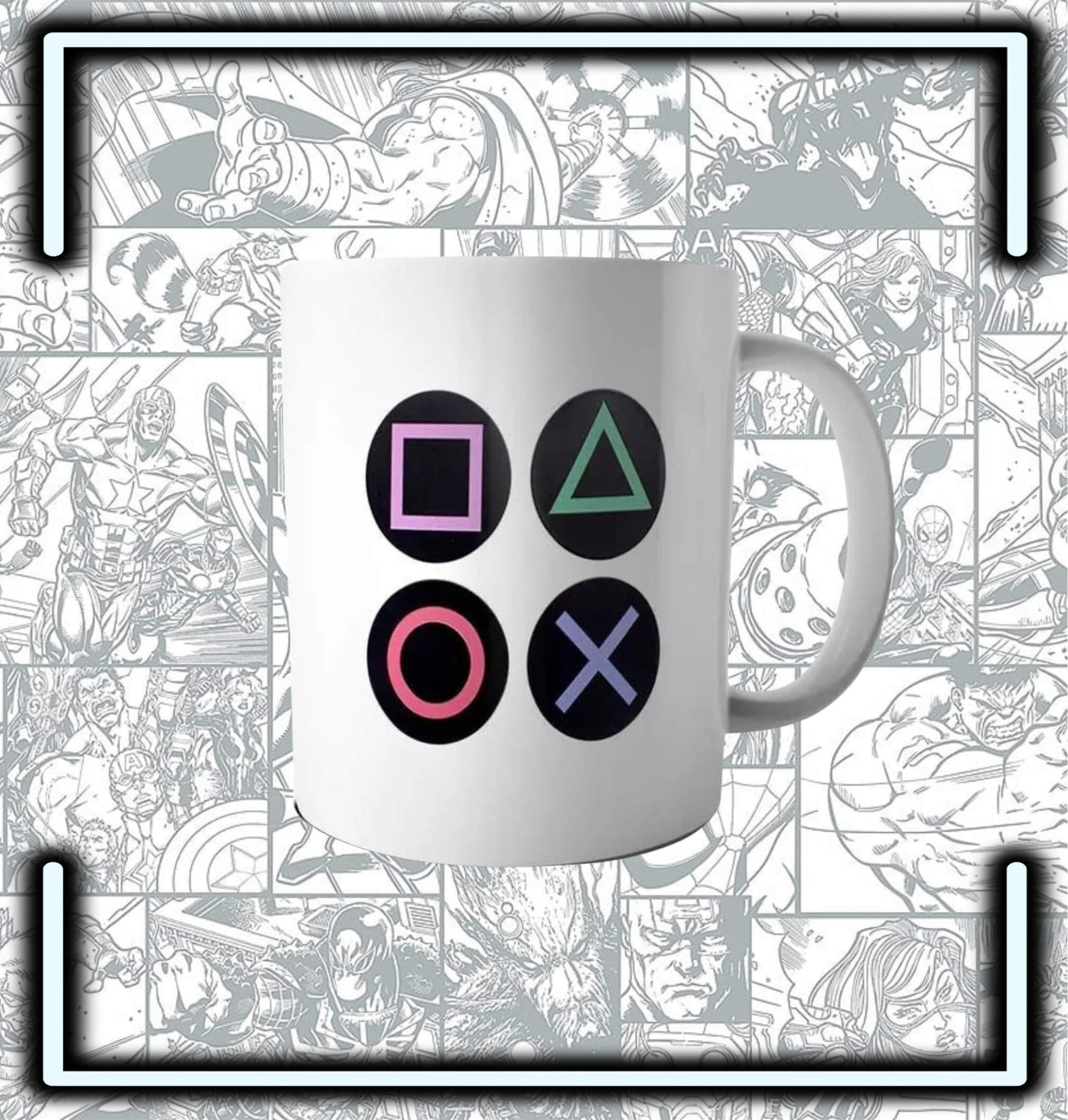 Mug Ceramica Play Station - Comics Store Colombia