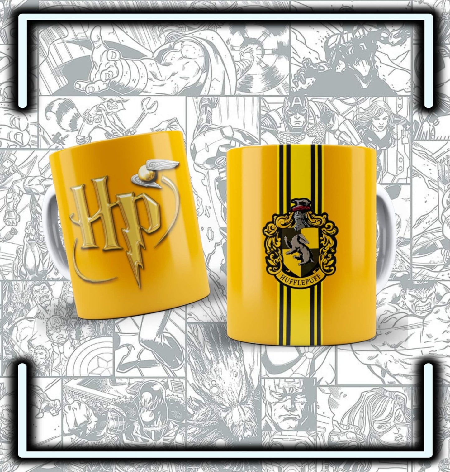 Mug Harry Potter Hufflepuff - Comics Store Colombia